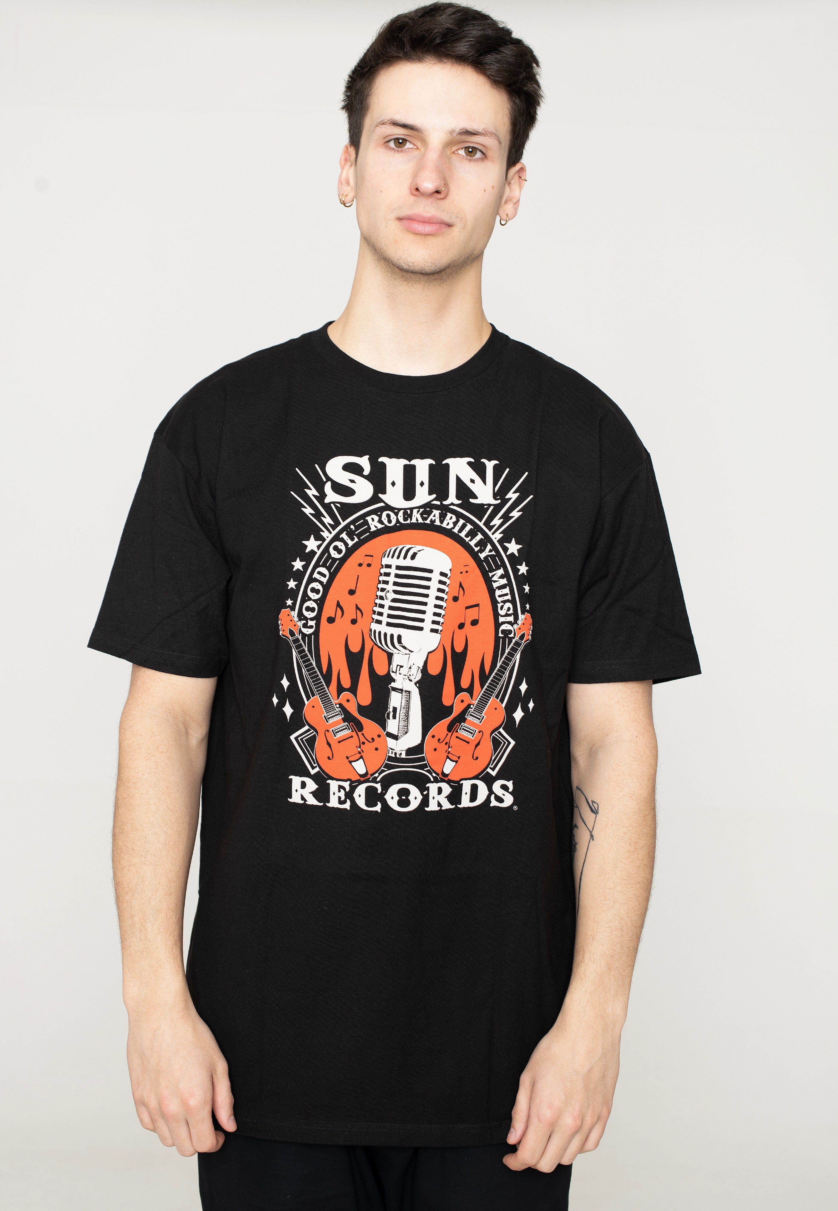 Steady Clothing - Rockabilly Music Black - T-Shirt | Men-Image