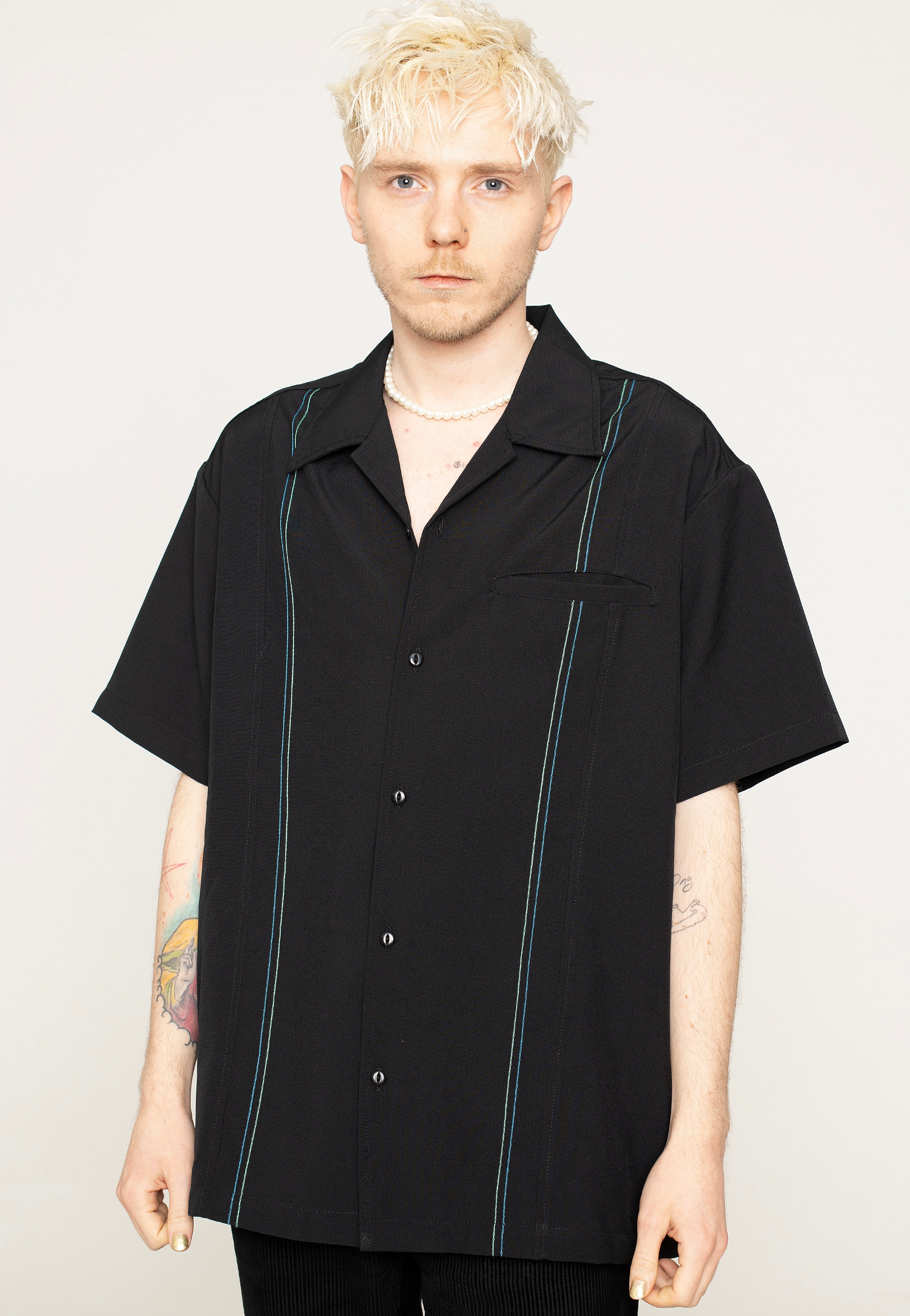 Steady Clothing - The Harold Black - Shirt | Men-Image