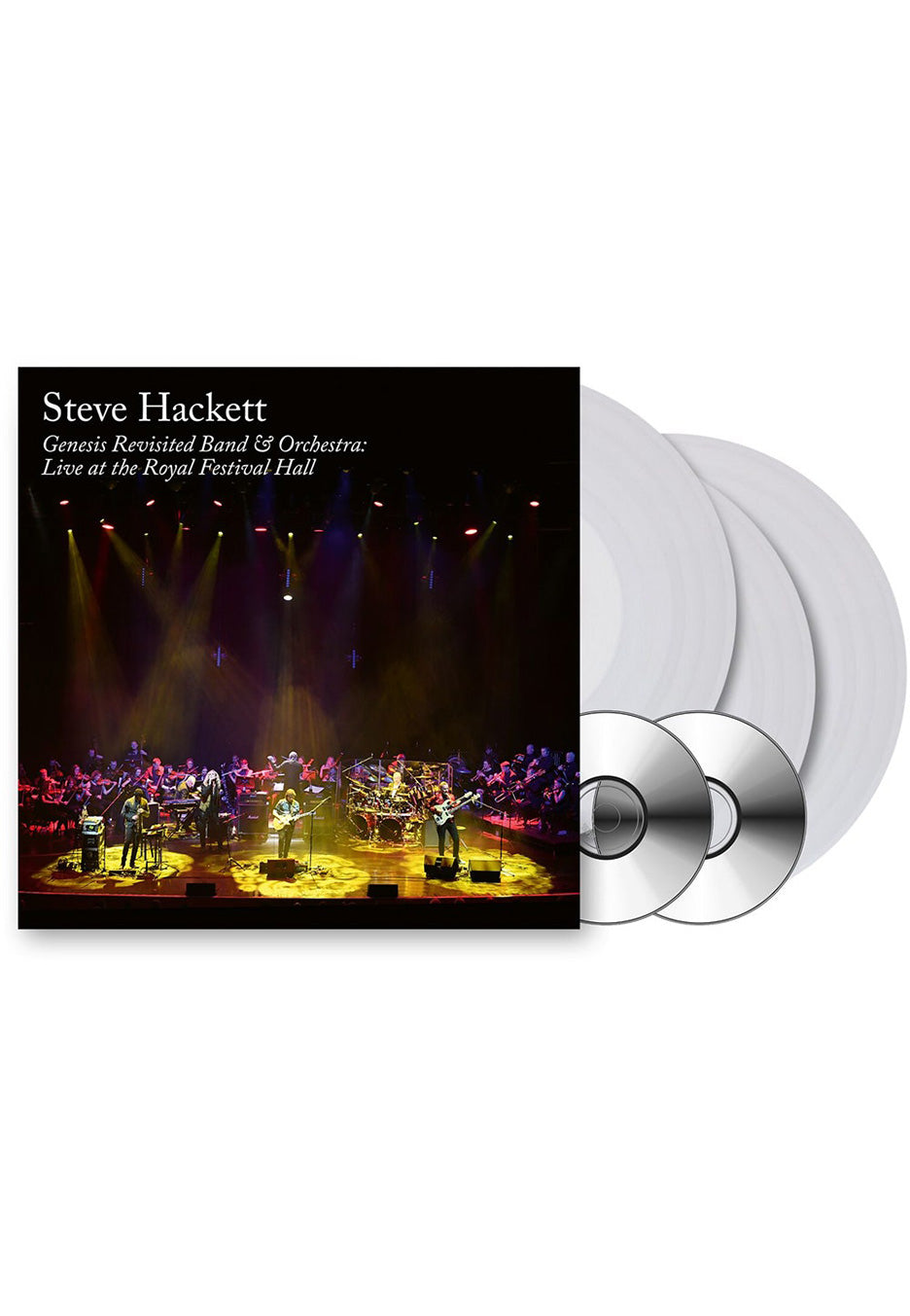 Steve Hackett - Genesis Revisited Band & Orchestra: Live (2022 Reissue) Clear - Colored 3 Vinyl + 2 CD | Neutral-Image