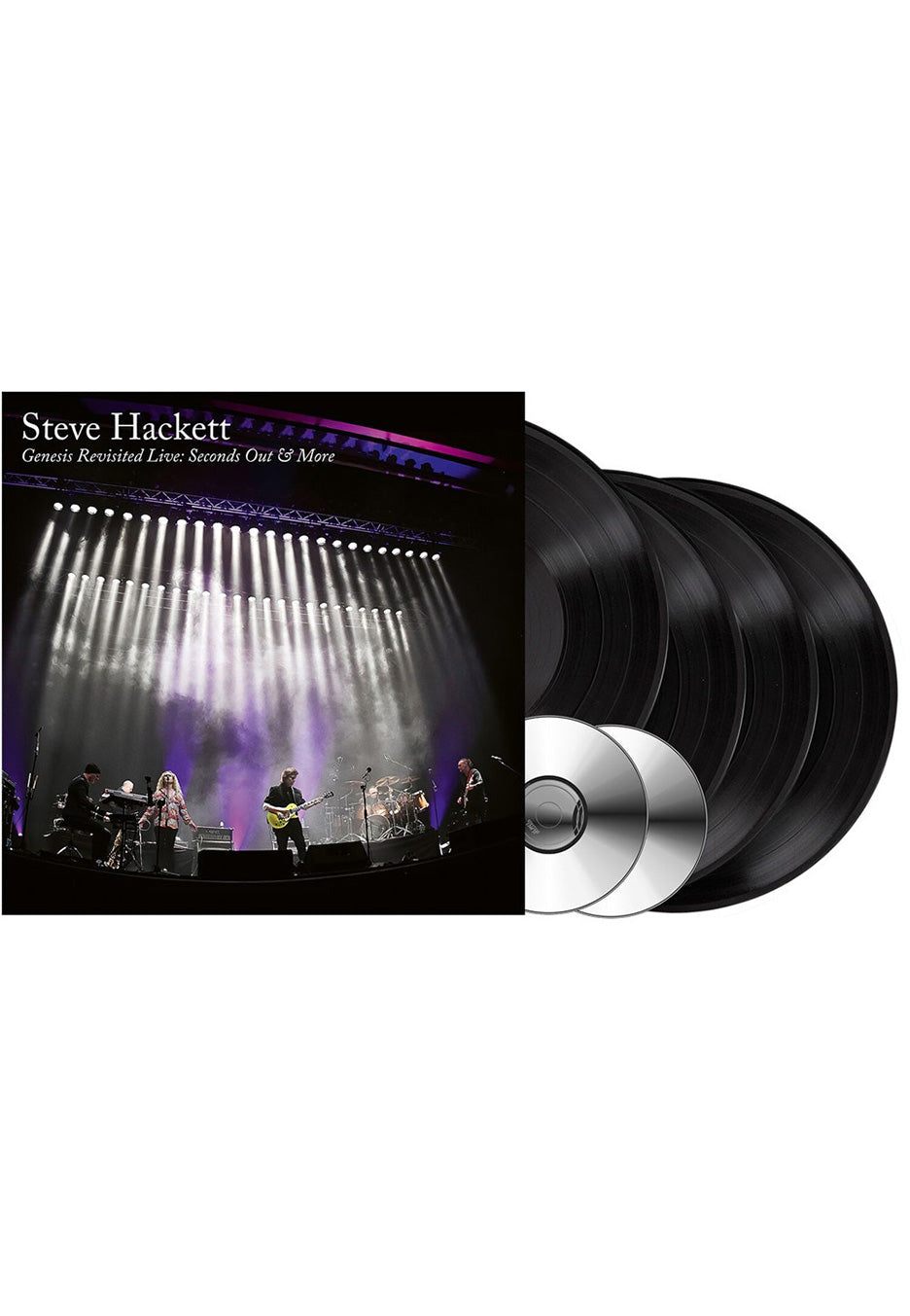 Steve Hackett - Genesis Revisited Live: Seconds Out & More - 4 Vinyl + 2 CD | Neutral-Image