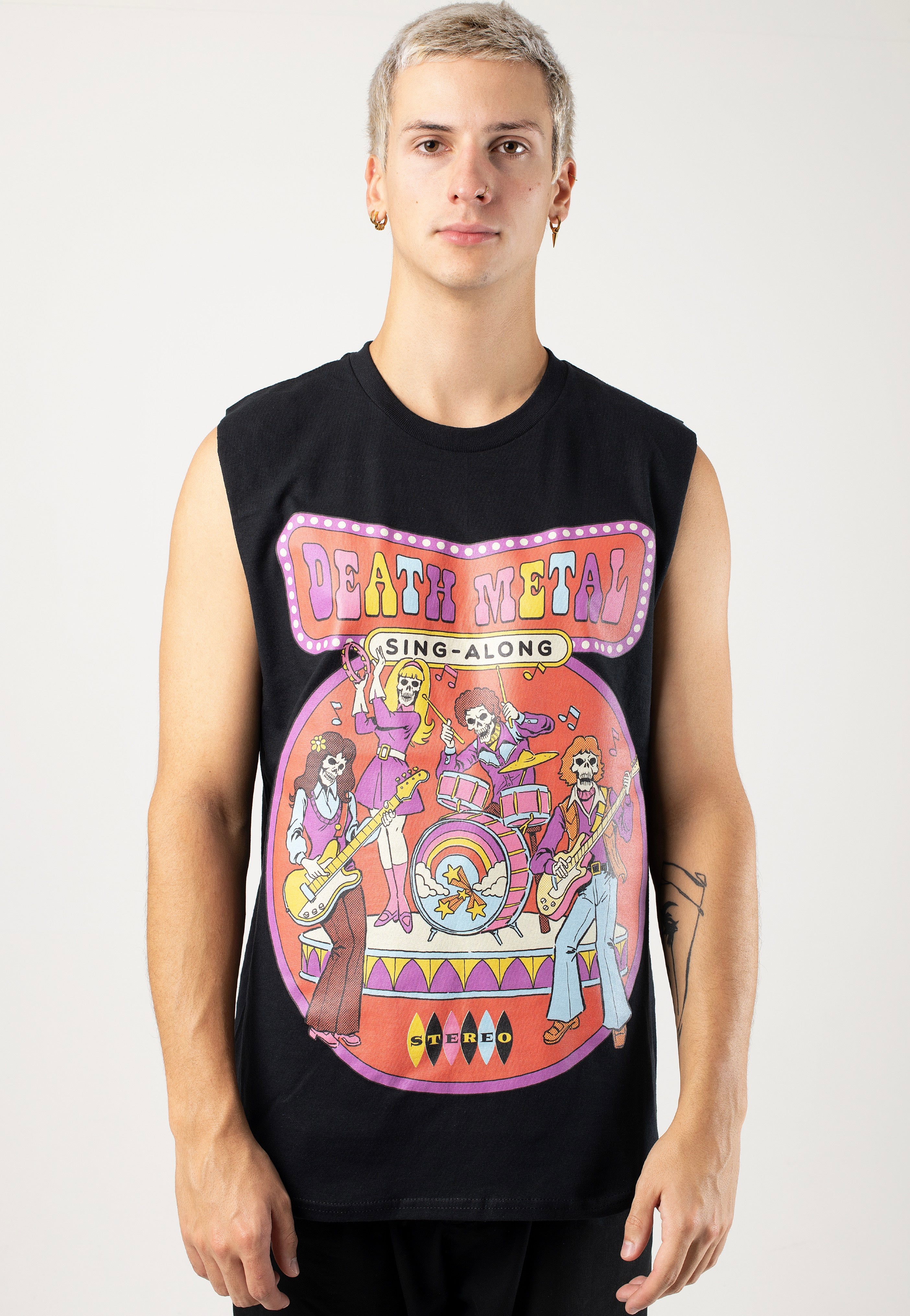 Steven Rhodes - Death Metal Sing Along - Sleeveless | Men-Image