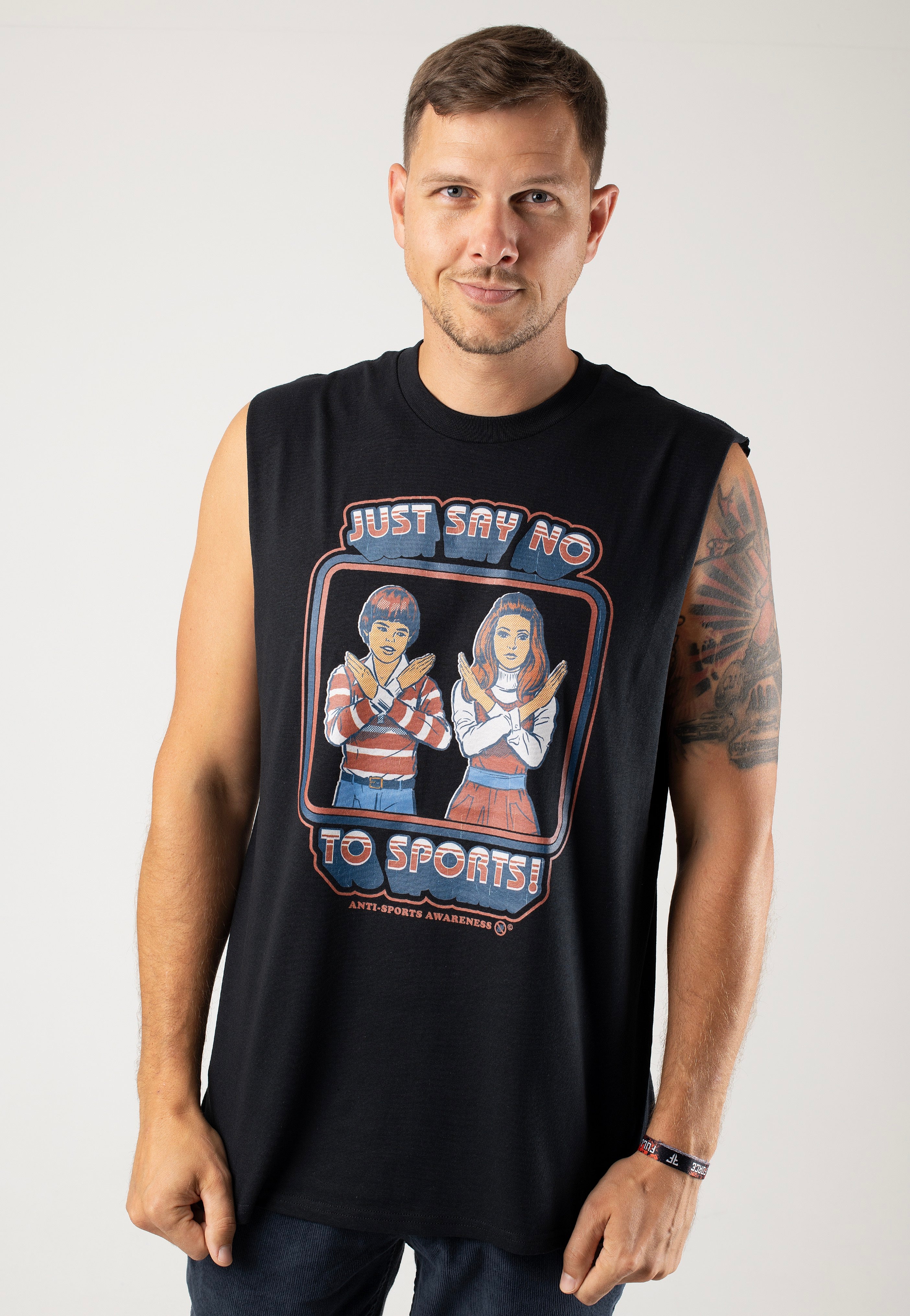 Steven Rhodes - Just Say No To Sports - Sleeveless | Men-Image