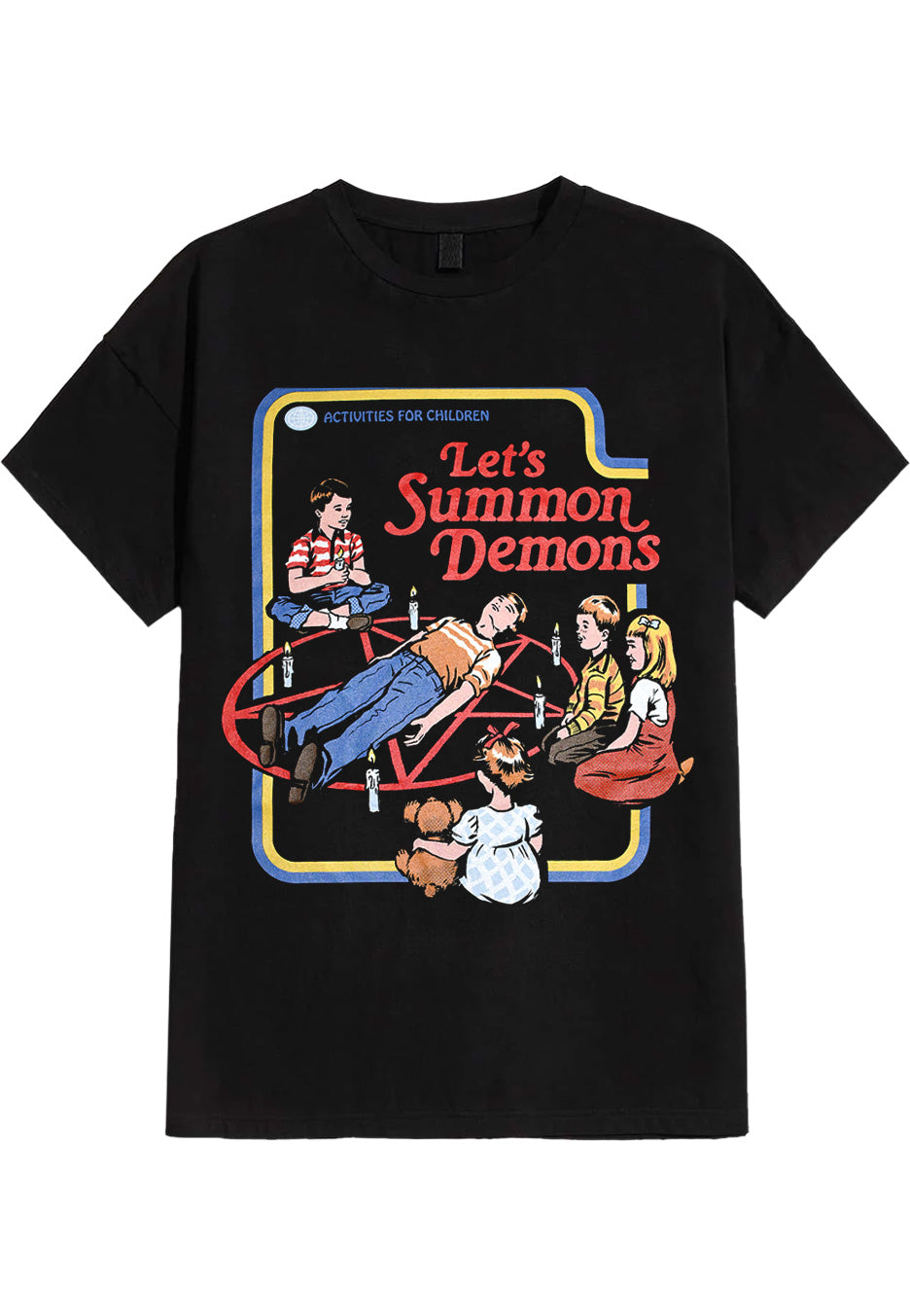 Steven Rhodes - Let's Summon Demons - T-Shirt | Neutral-Image