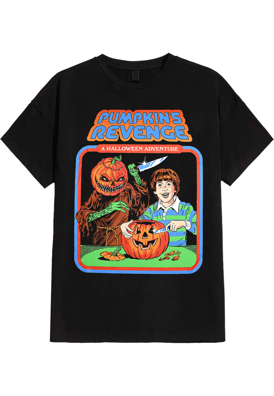 Steven Rhodes - Pumpkin Revenge - T-Shirt | Neutral-Image