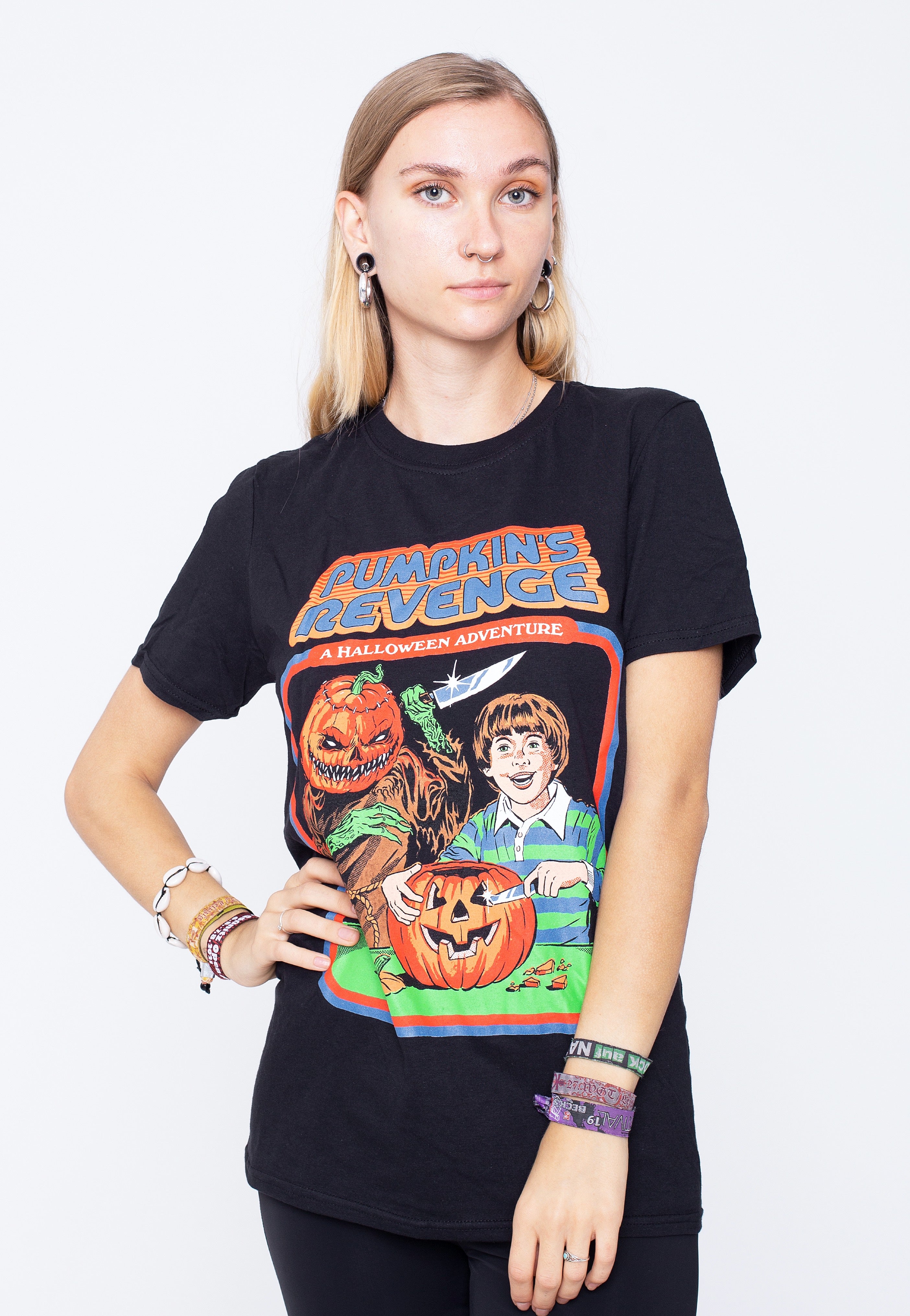 Steven Rhodes - Pumpkin Revenge - T-Shirt | Women-Image