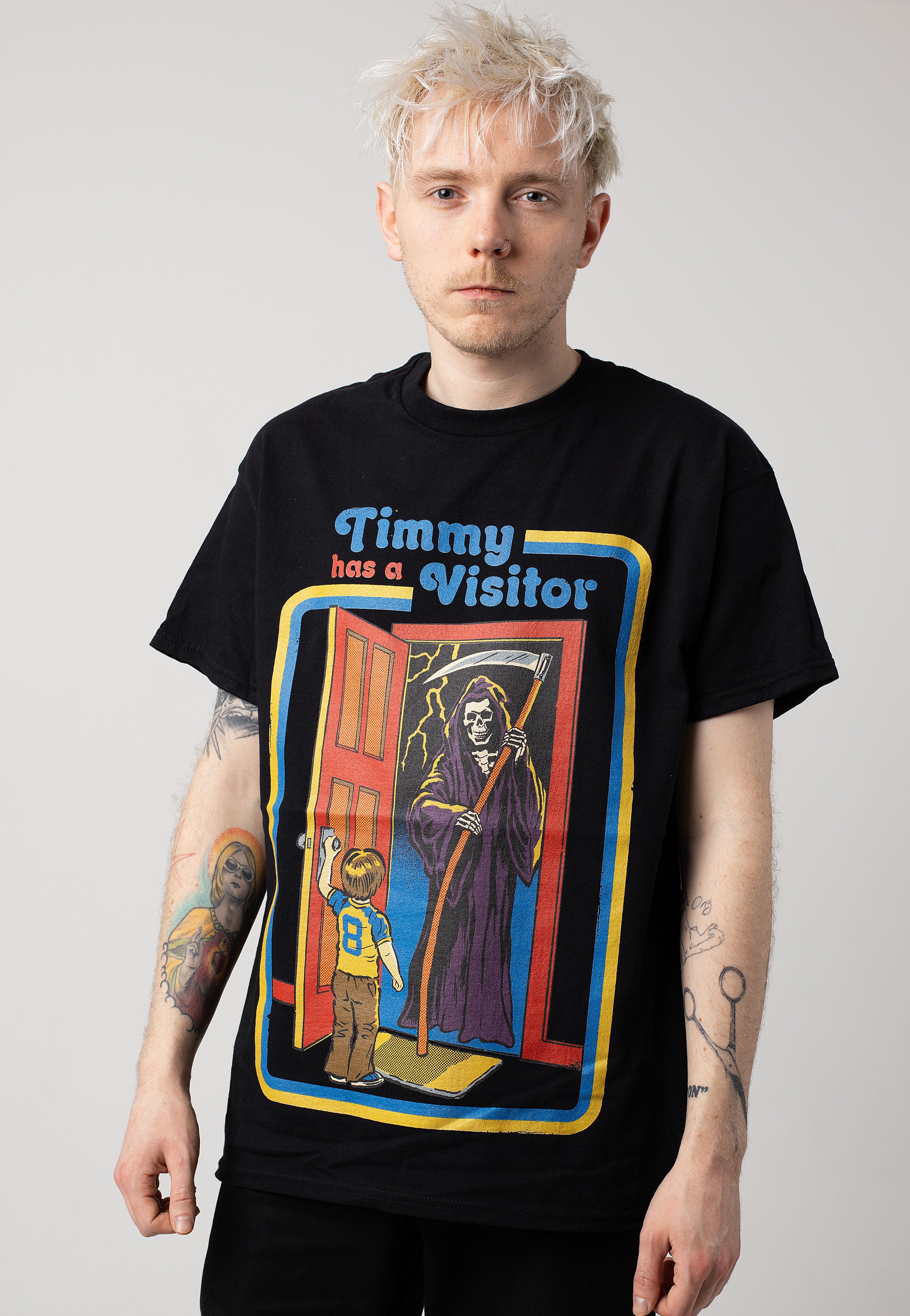 Steven Rhodes - Timmy Has A Visitor - T-Shirt | Men-Image