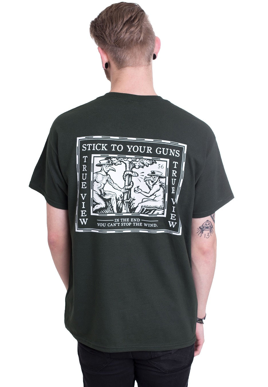 Stick To Your Guns - 56 Forest Green - T-Shirt | Men-Image