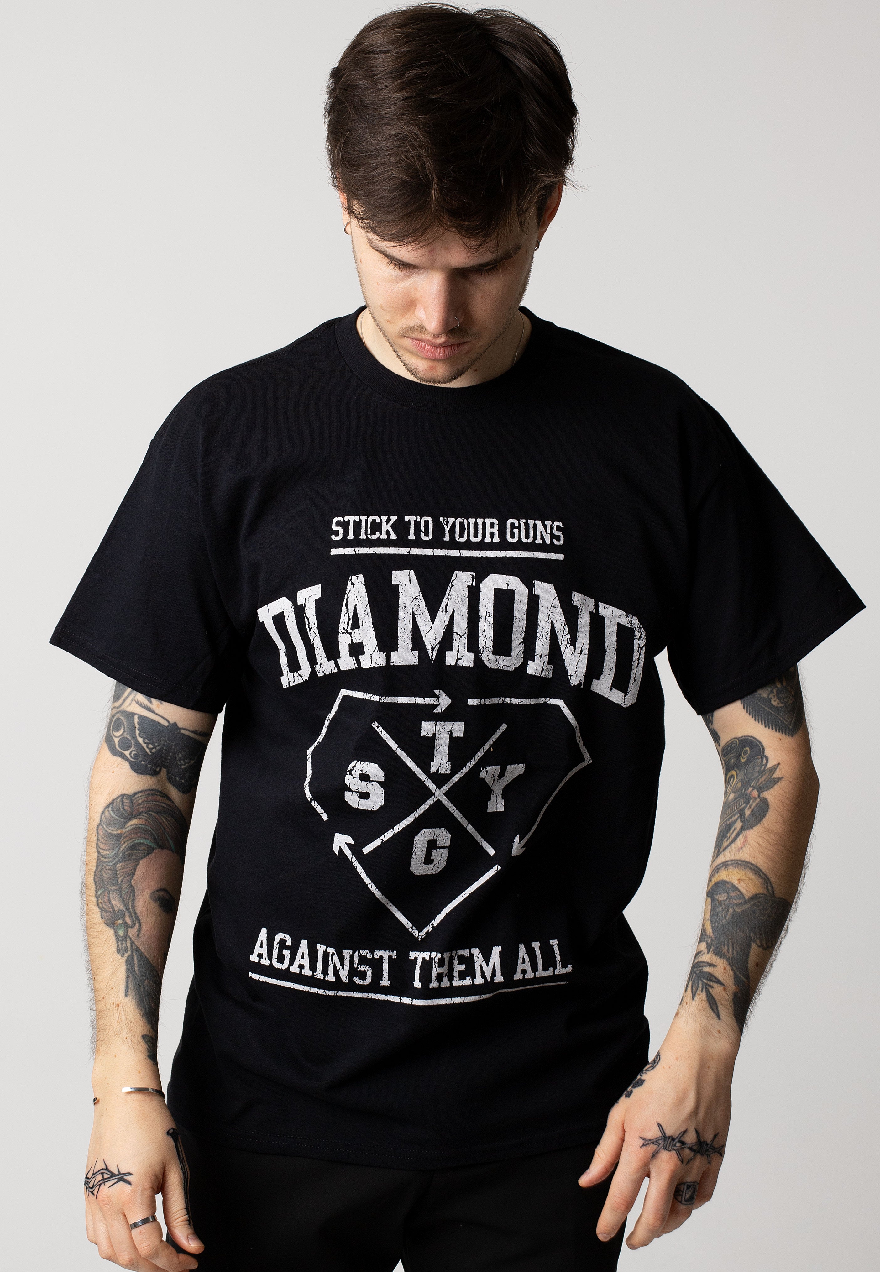 Stick To Your Guns - Against Them All Diamond - T-Shirt | Men-Image