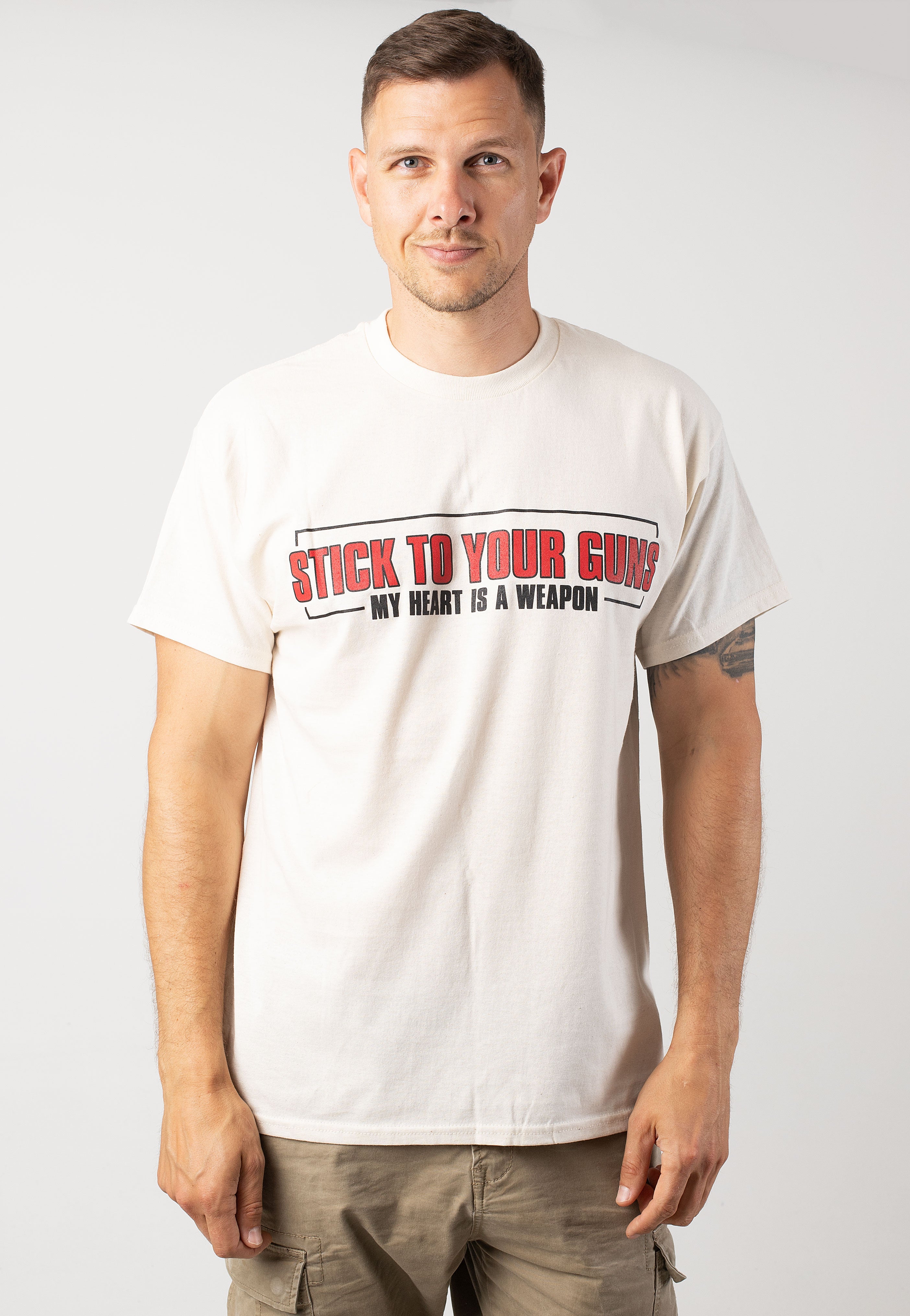 Stick To Your Guns - Breaking The Silence Natural - T-Shirt | Men-Image