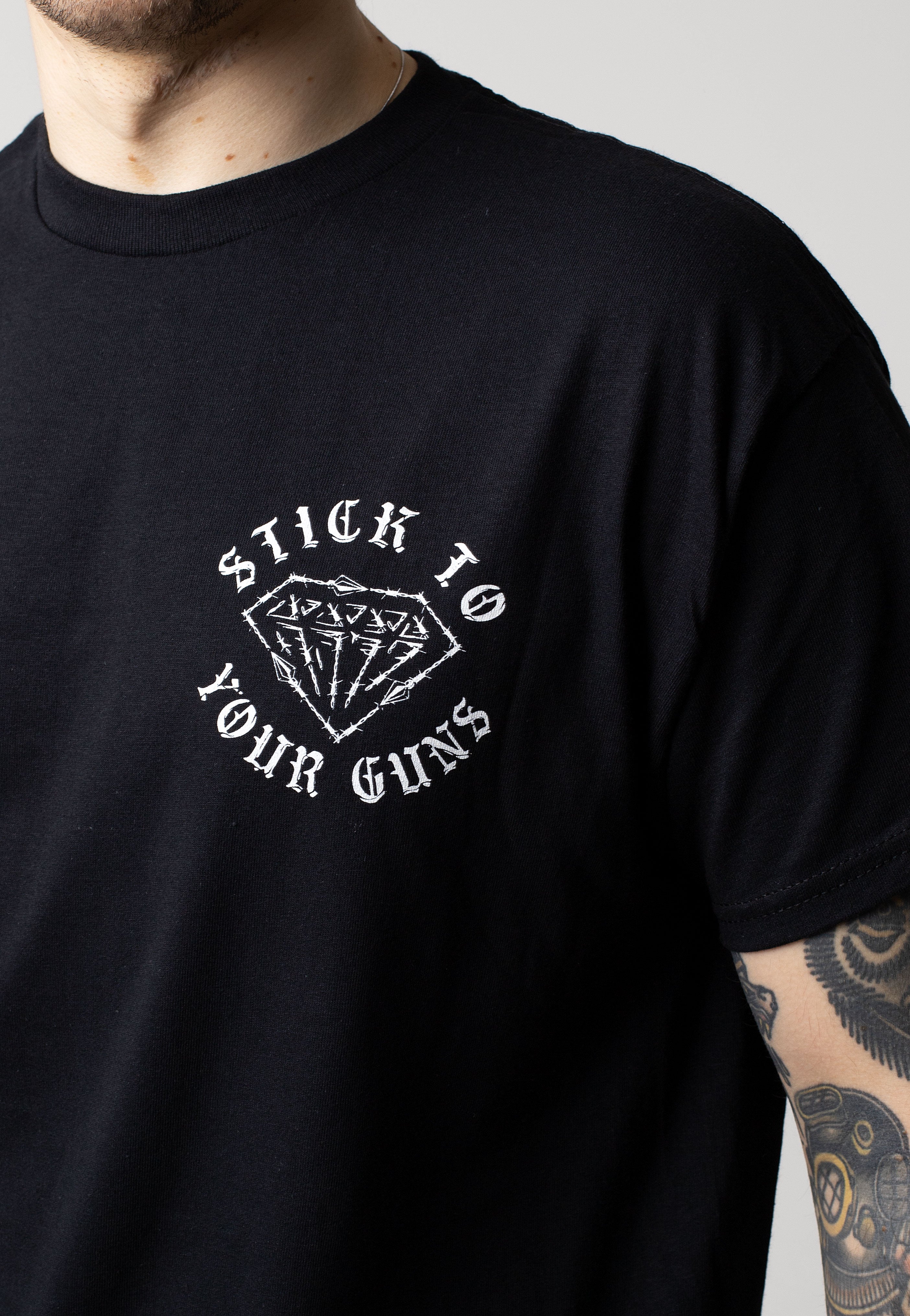 Stick To Your Guns - Diamond Circle - T-Shirt | Men-Image