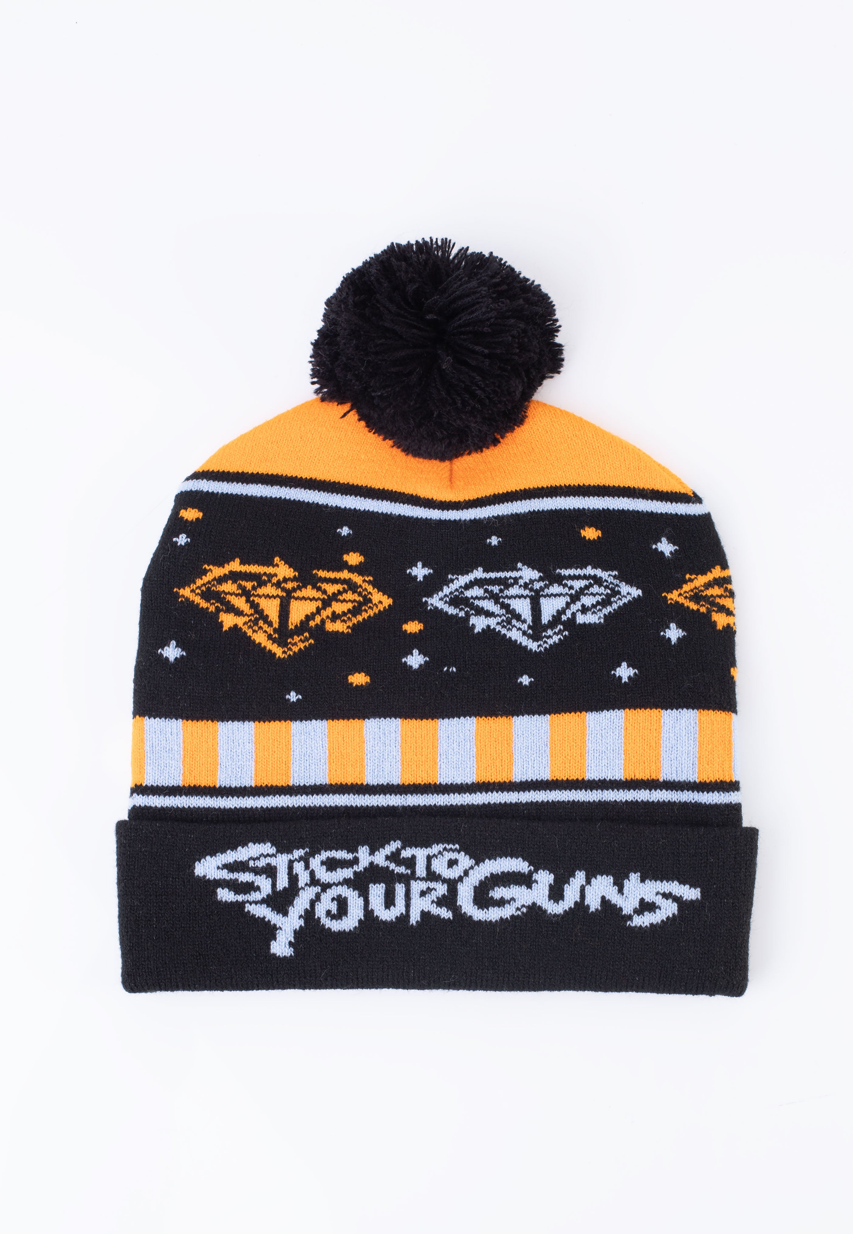 Stick To Your Guns - Diamond Logo Winter Knit - Beanie | Neutral-Image