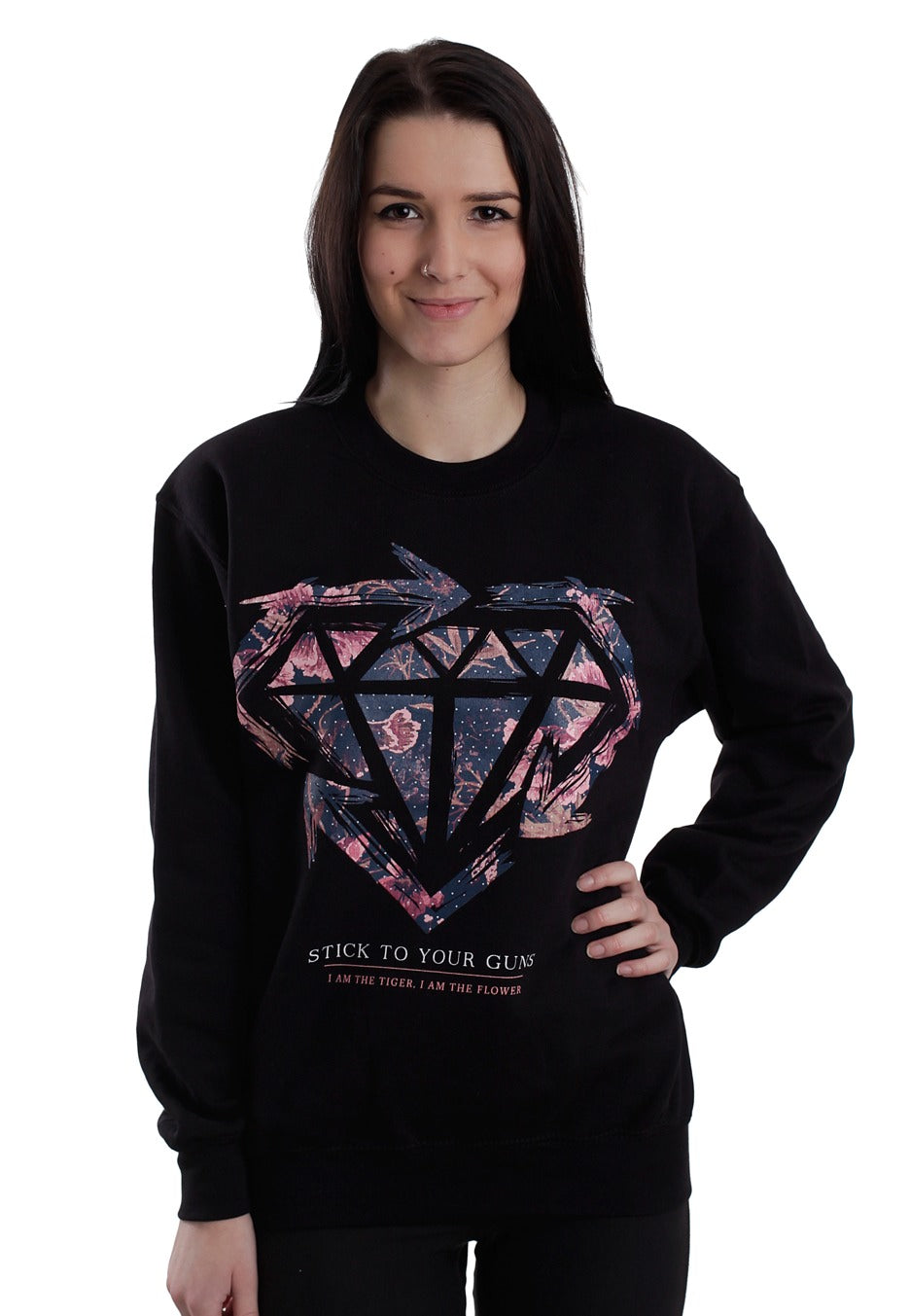 Stick To Your Guns - Floral - Sweater | Women-Image