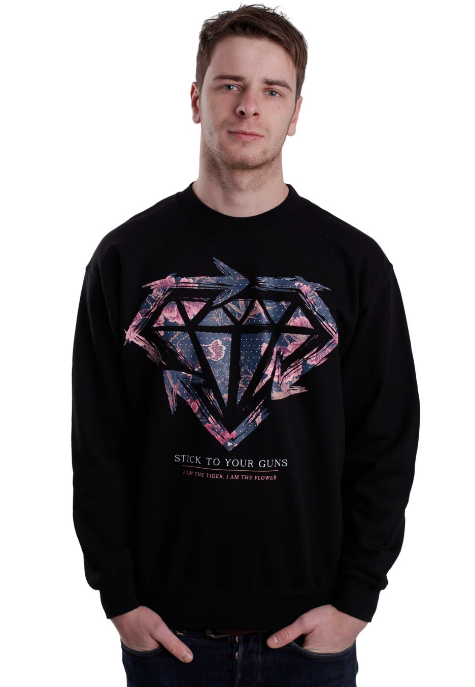 Stick To Your Guns - Floral - Sweater | Men-Image