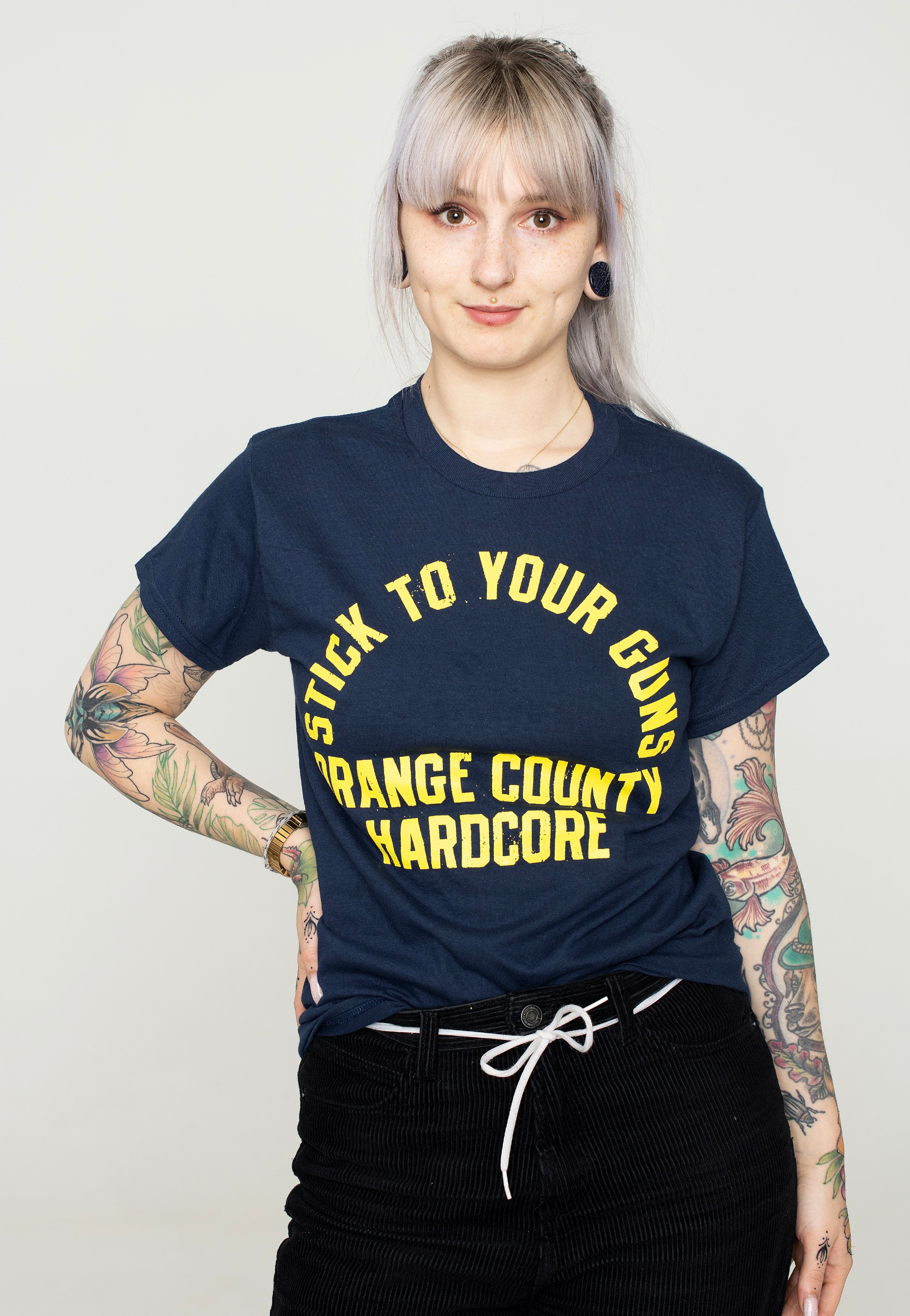 Stick To Your Guns - Heartless Navy - T-Shirt | Women-Image