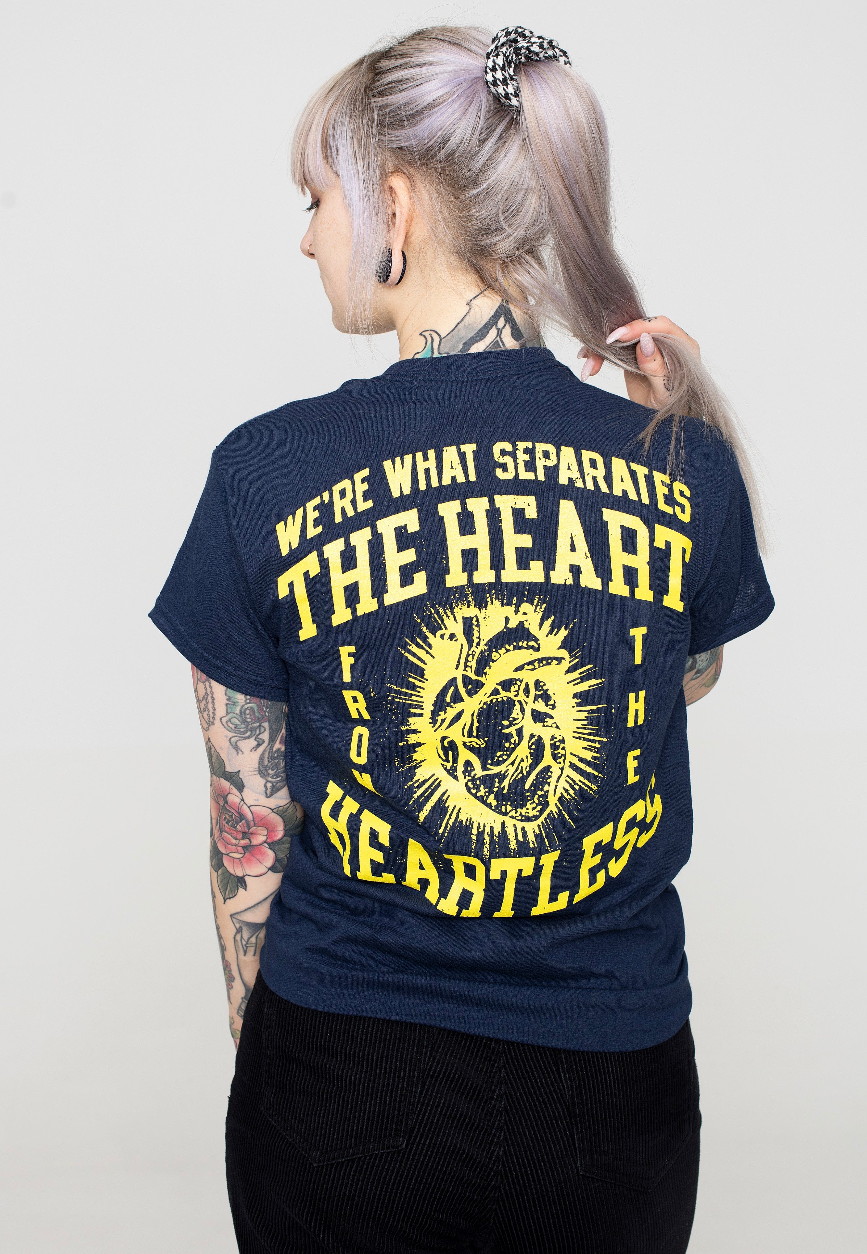 Stick To Your Guns - Heartless Navy - T-Shirt | Women-Image