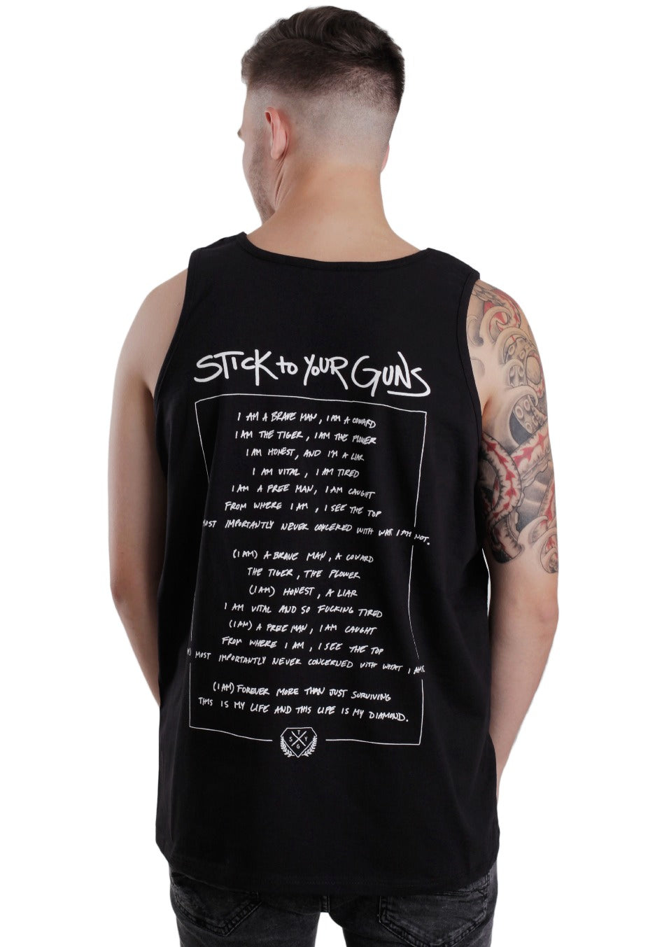 Stick To Your Guns - I Am - Tank | Men-Image