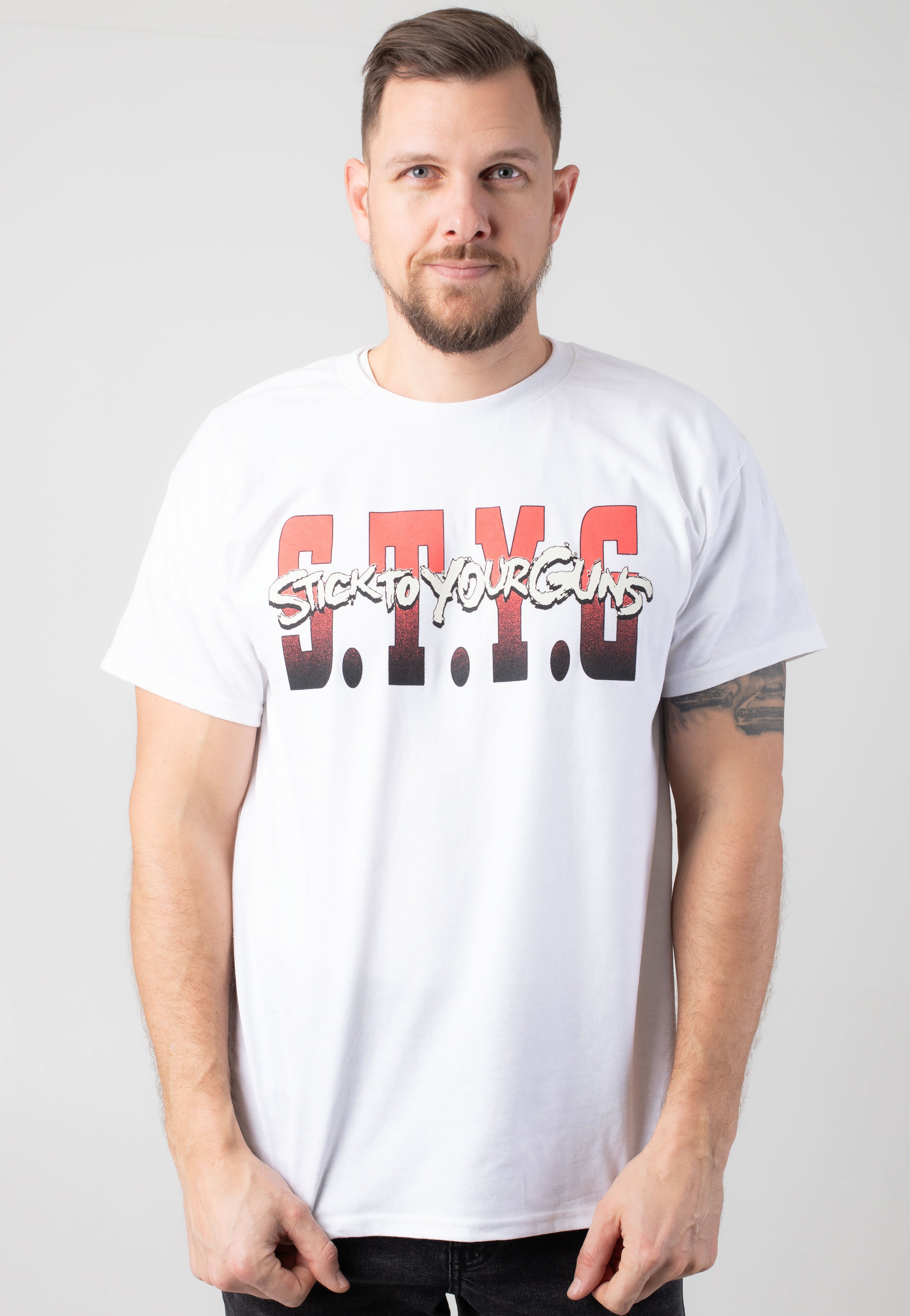 Stick To Your Guns - Keep OCHC White - T-Shirt | Men-Image