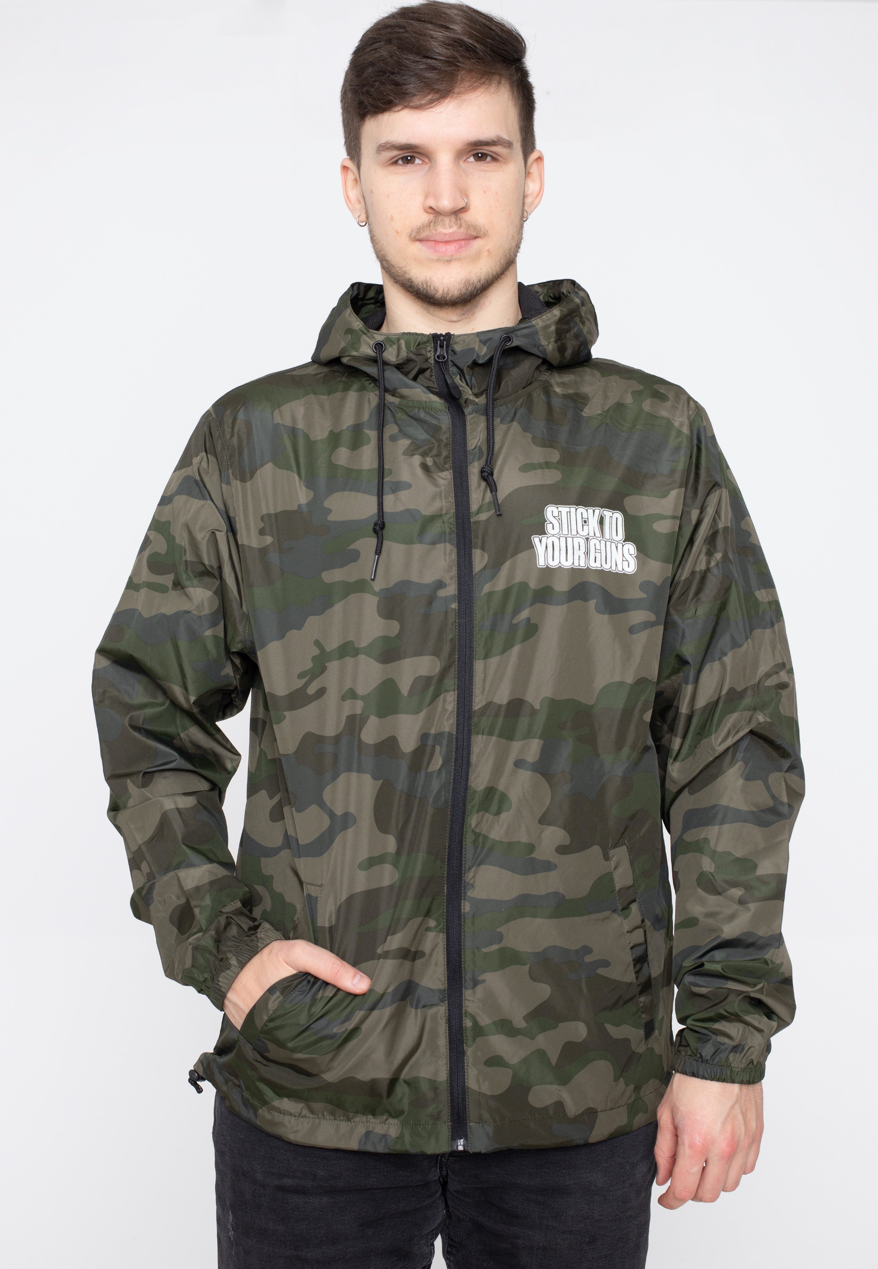 Stick To Your Guns - More Of Us Logo Camo - Windbreaker | Men-Image