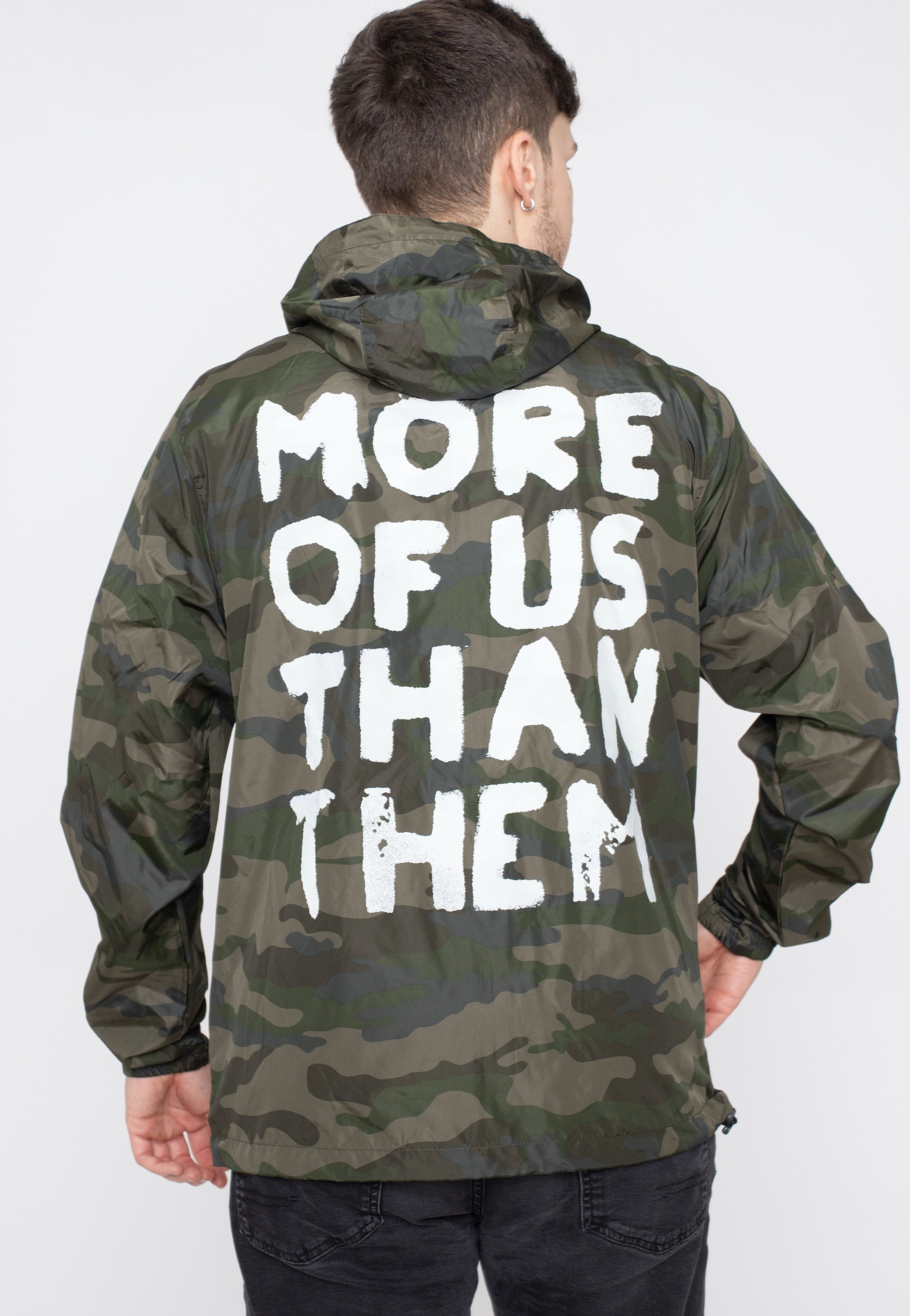 Stick To Your Guns - More Of Us Logo Camo - Windbreaker | Men-Image