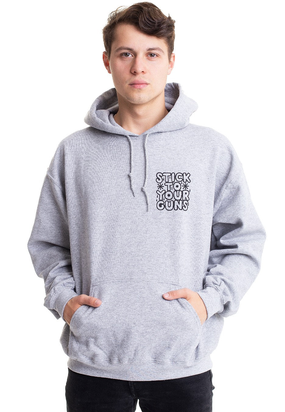 Stick To Your Guns - Nice Things Sportsgrey - Hoodie | Men-Image