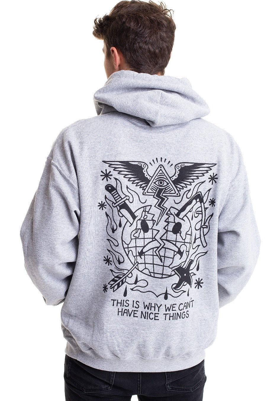 Stick To Your Guns - Nice Things Sportsgrey - Hoodie | Men-Image