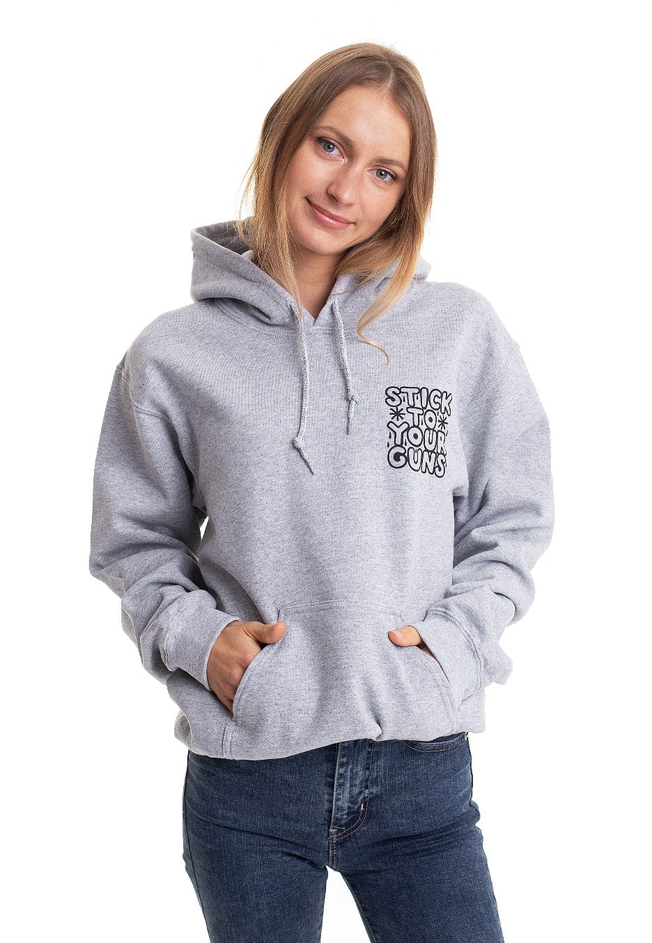 Stick To Your Guns - Nice Things Sportsgrey - Hoodie | Women-Image