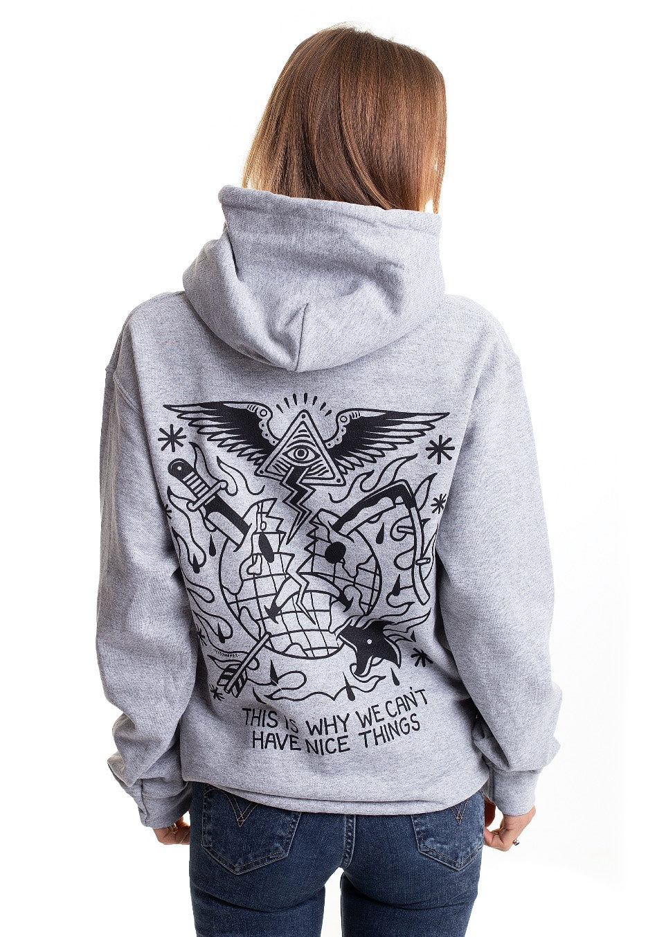 Stick To Your Guns - Nice Things Sportsgrey - Hoodie | Women-Image