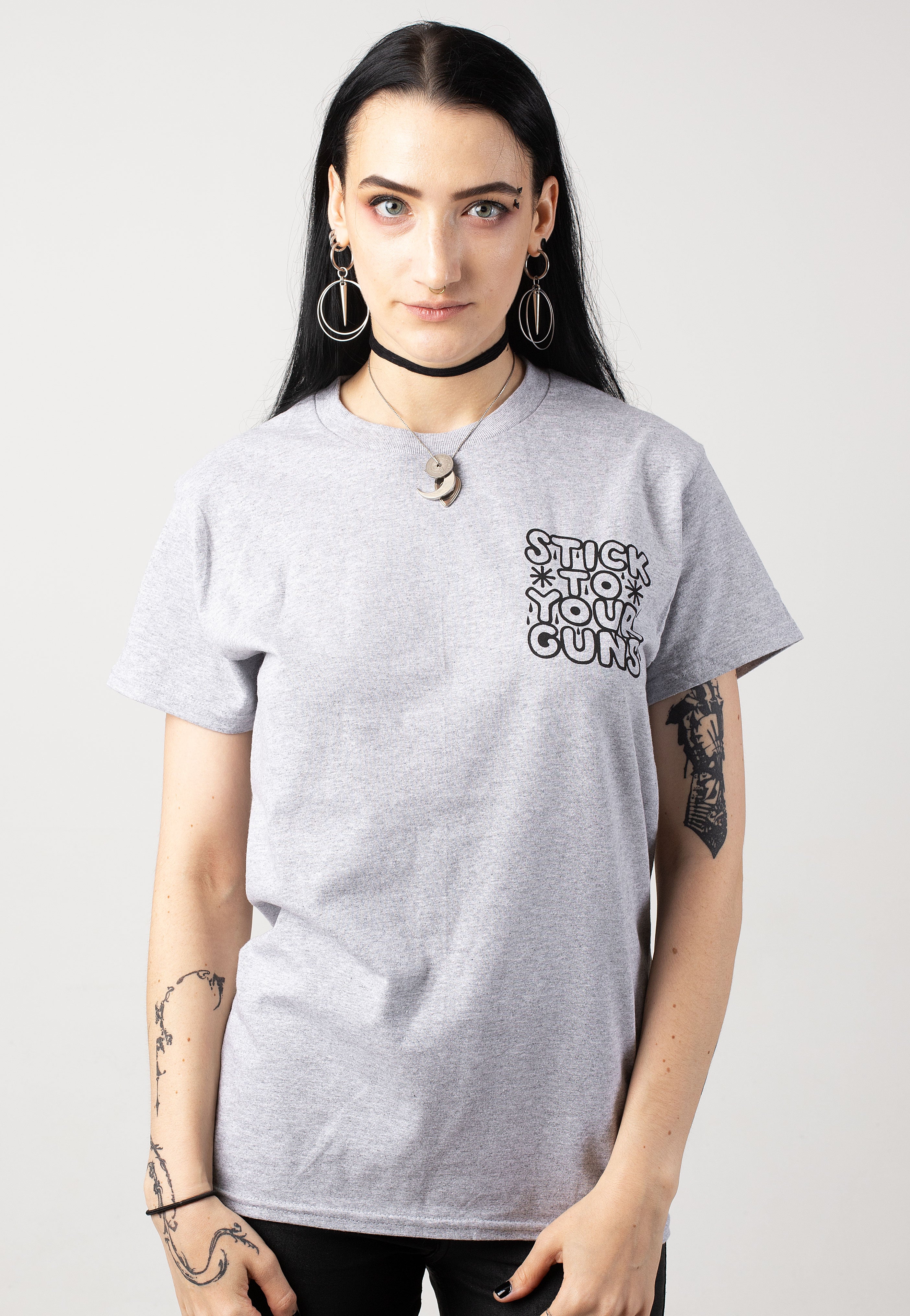 Stick To Your Guns - Nice Things Sportsgrey - T-Shirt | Women-Image