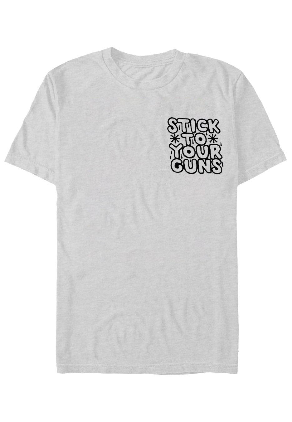 Stick To Your Guns - Nice Things Sportsgrey - T-Shirt | Neutral-Image