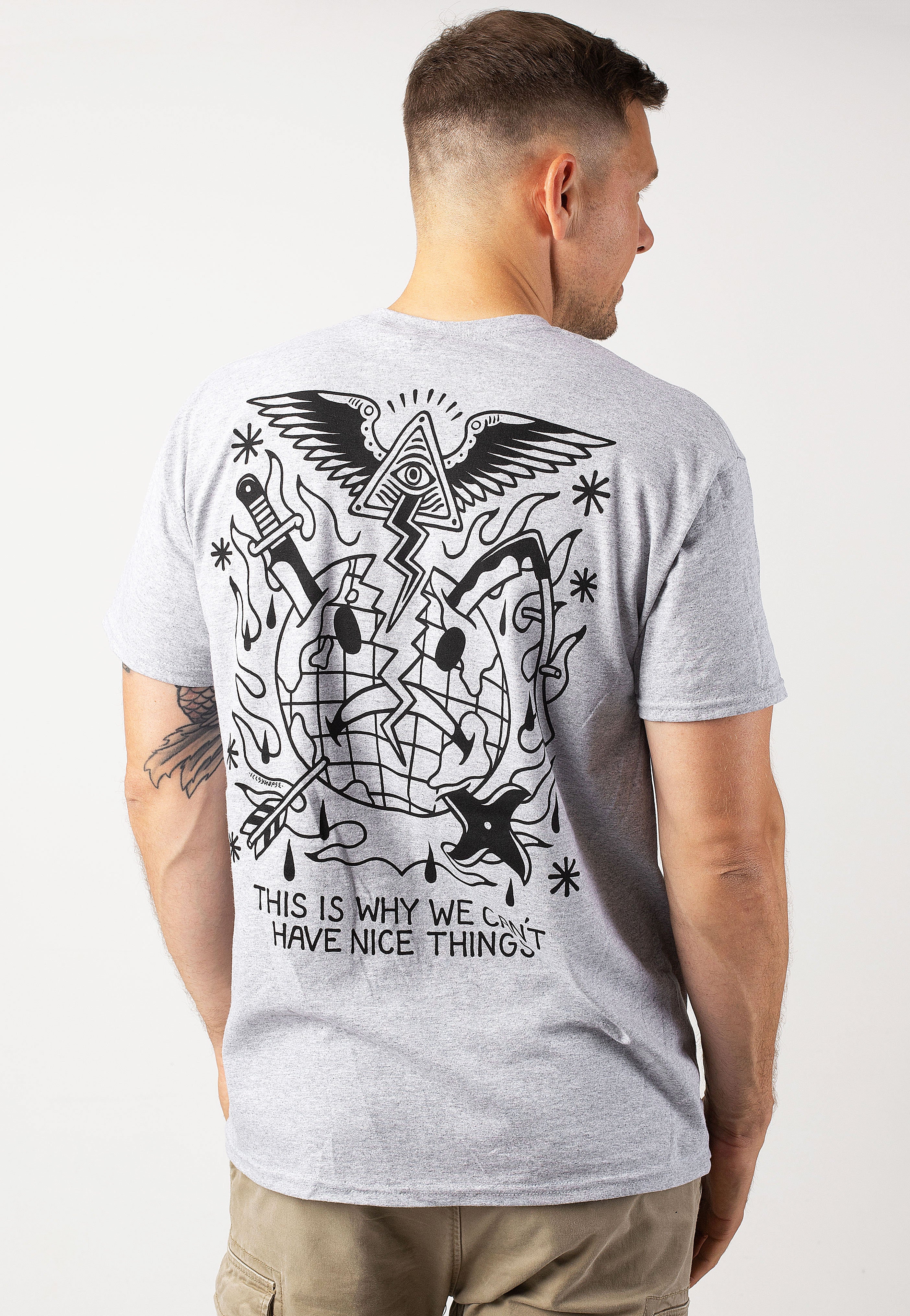 Stick To Your Guns - Nice Things Sportsgrey - T-Shirt | Men-Image