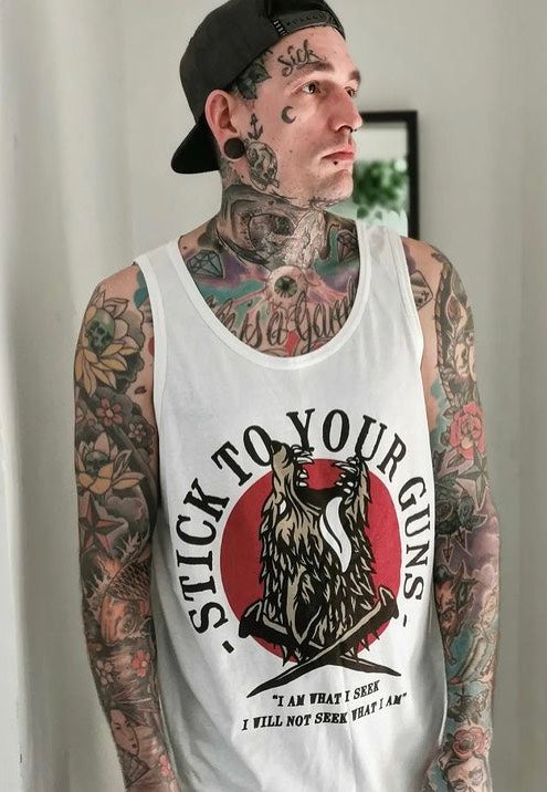 Stick To Your Guns - What I Seek White - Tank | Men-Image