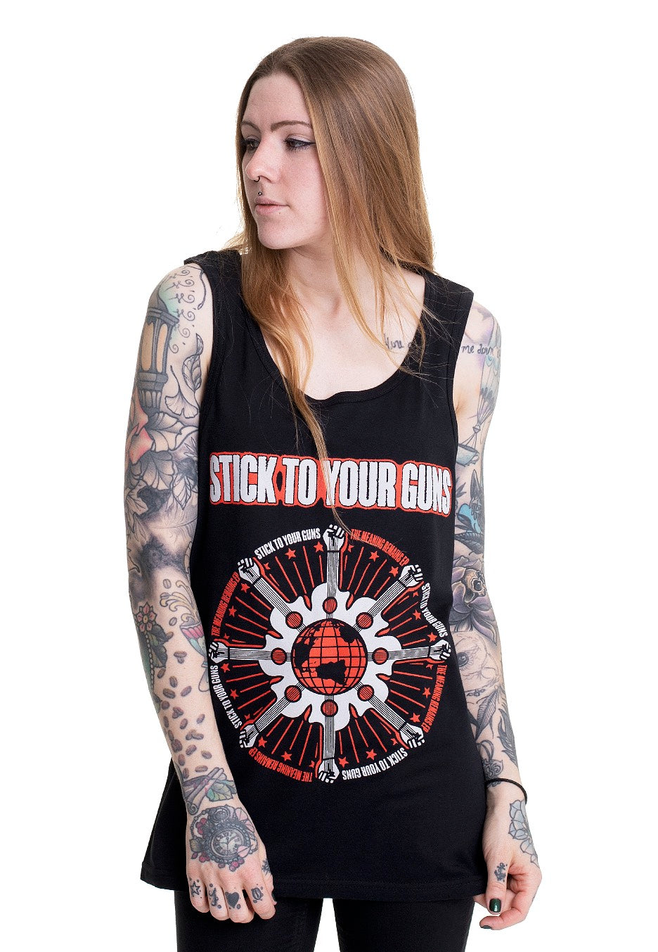 Stick To Your Guns - The Meaning Globe - Tank | Women-Image