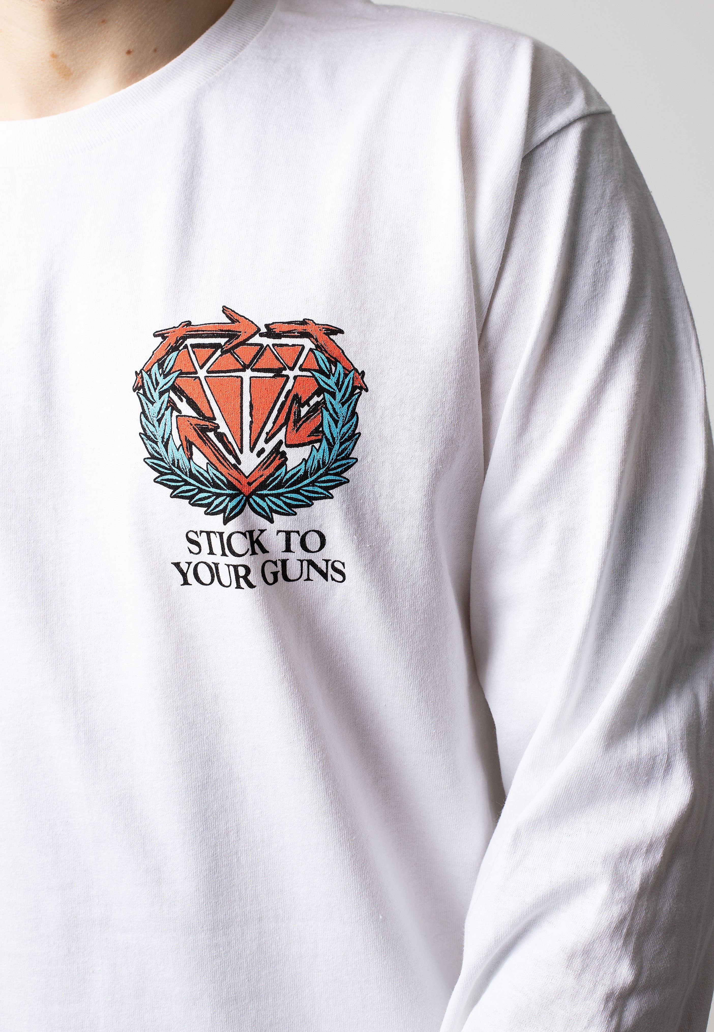 Stick To Your Guns - We Will Carry On White - Longsleeve | Men-Image