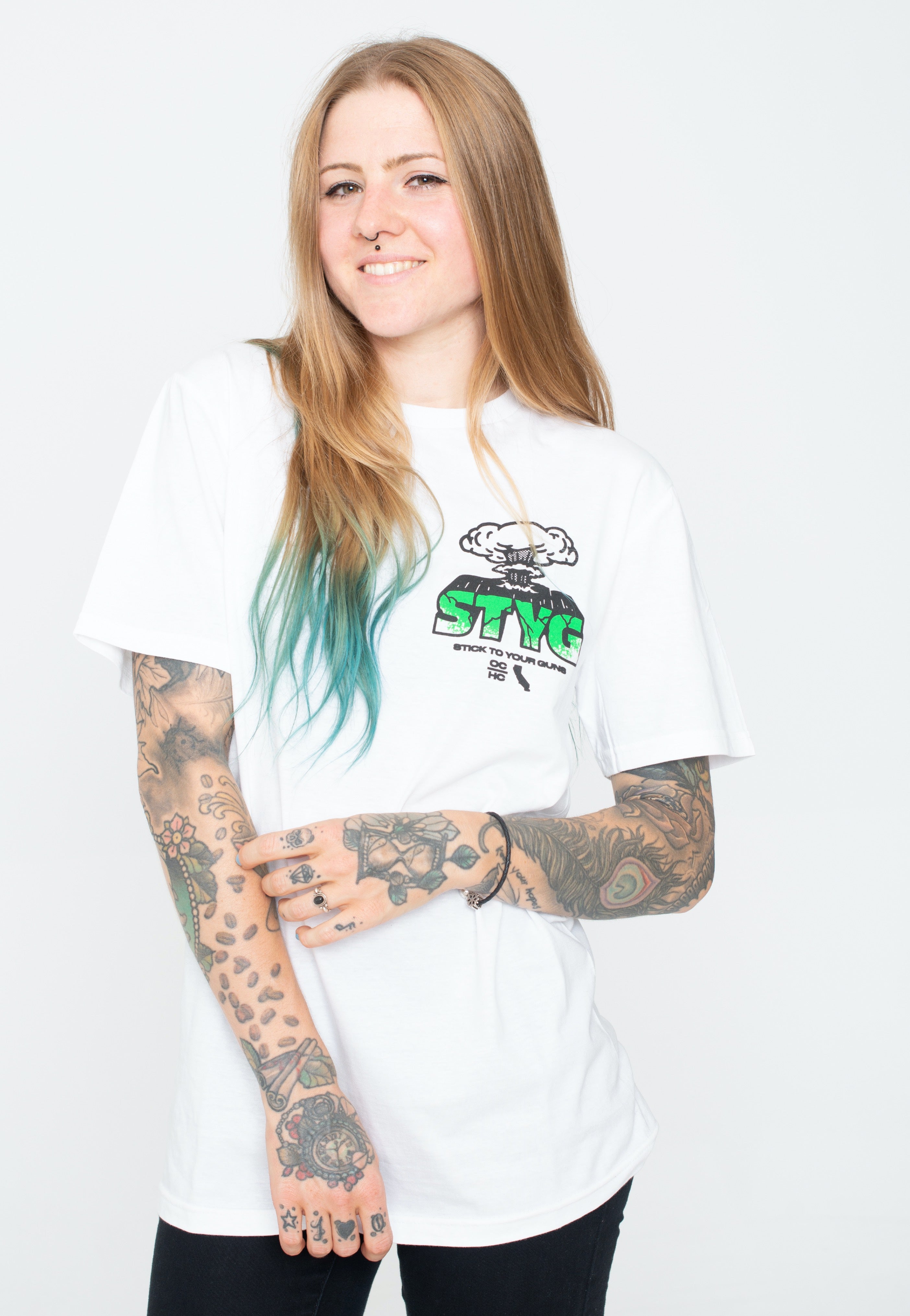 Stick To Your Guns - World Of Pain White - T-Shirt | Women-Image