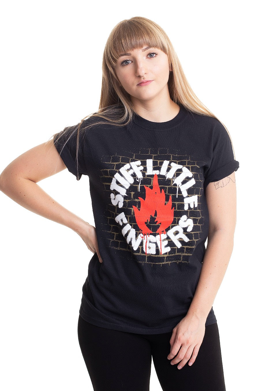 Stiff Little Fingers - Wall - T-Shirt | Women-Image