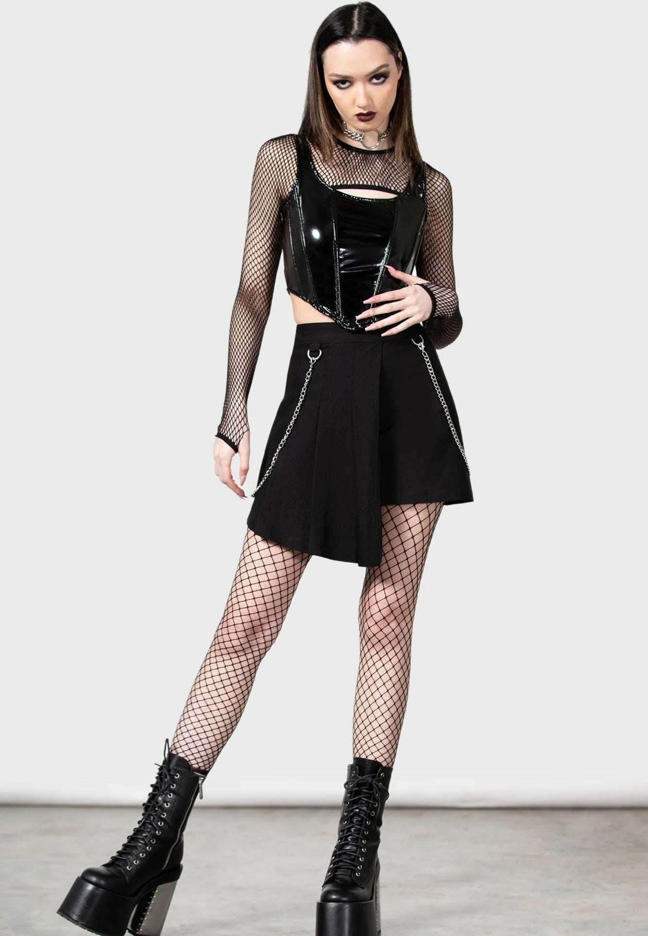 Killstar - Stillness Black - Corset | Women-Image