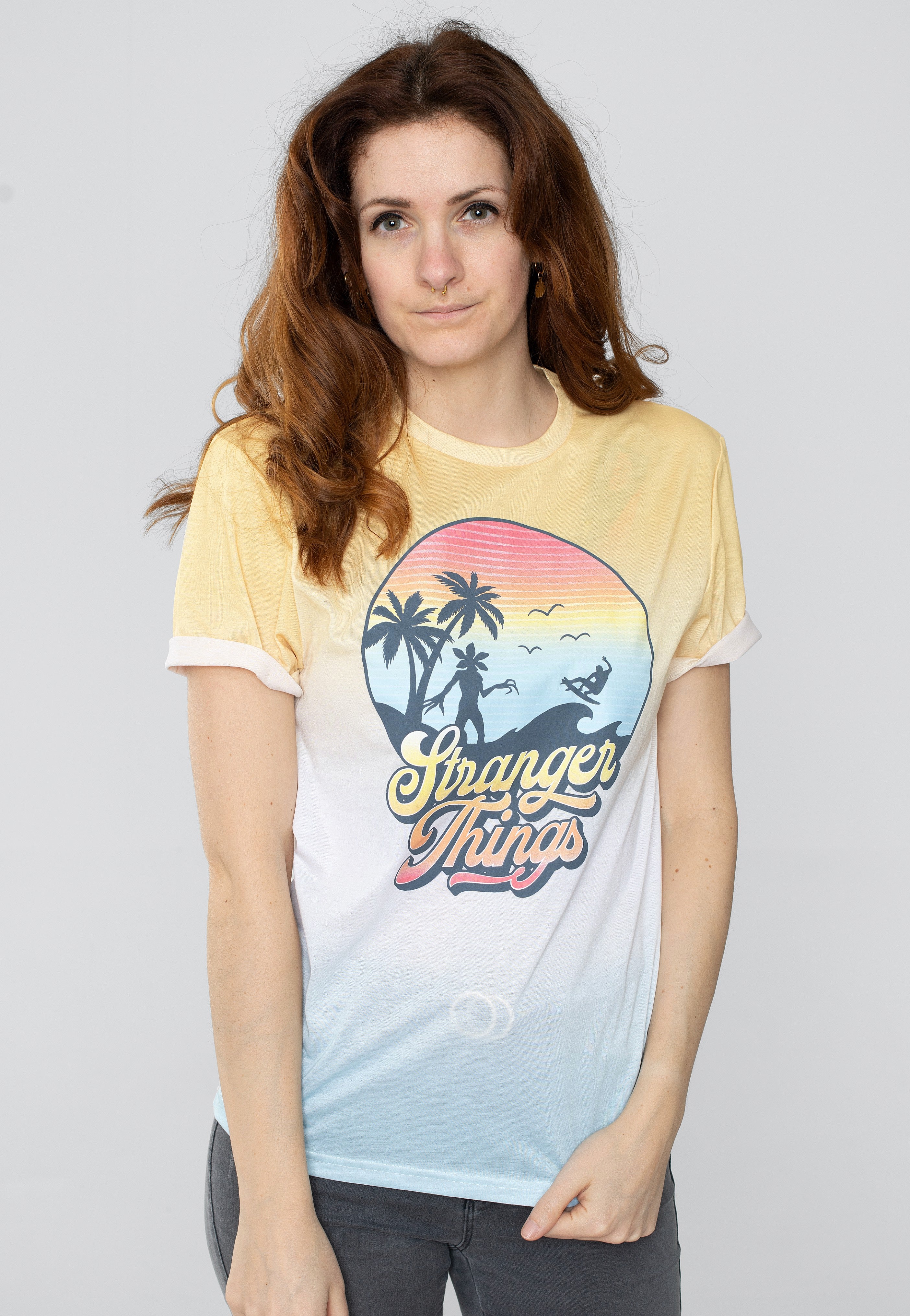 Stranger Things - Sunset Circle - T-Shirt | Women-Image