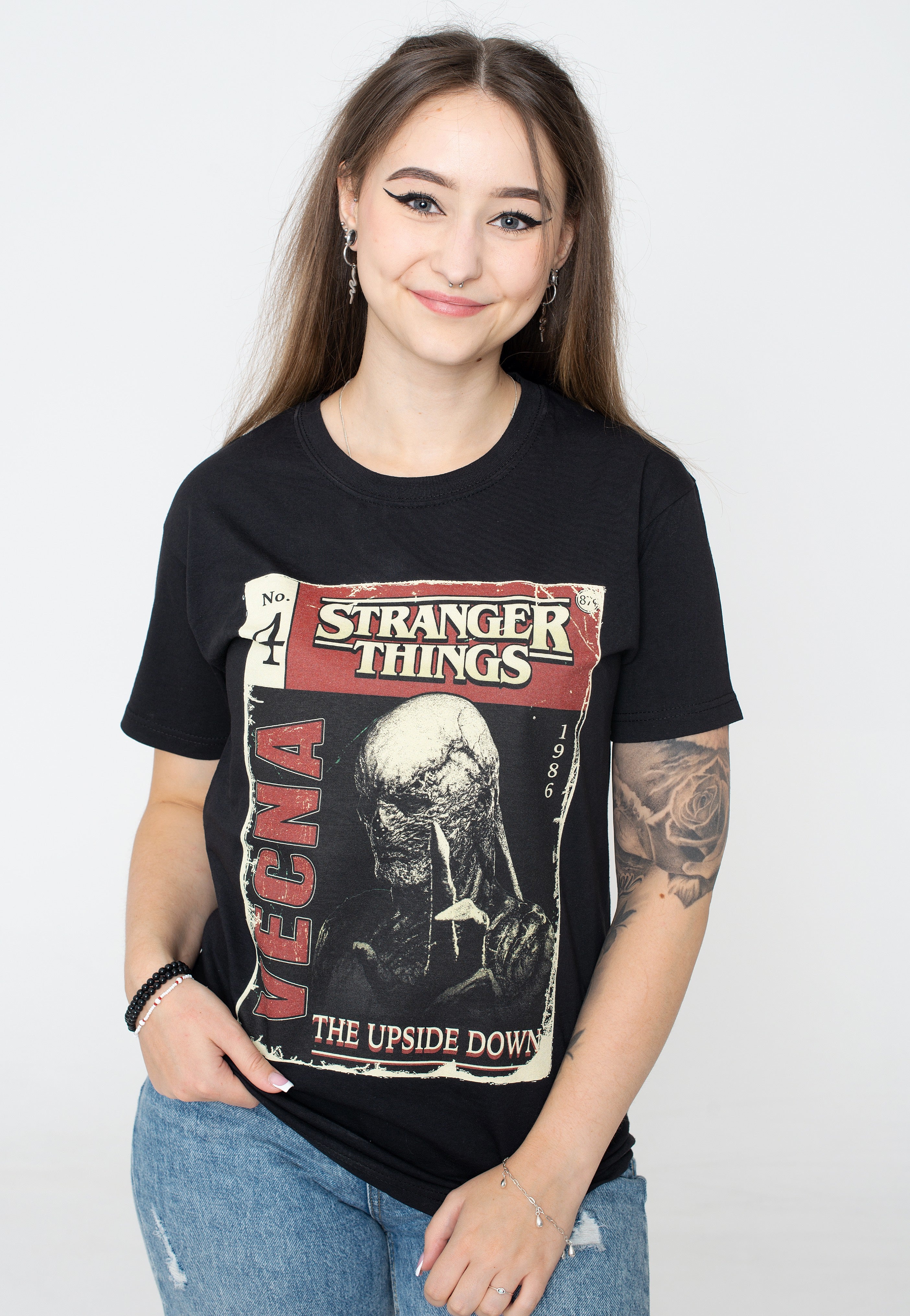 Stranger Things - VECNA Pulp Comic - T-Shirt | Women-Image