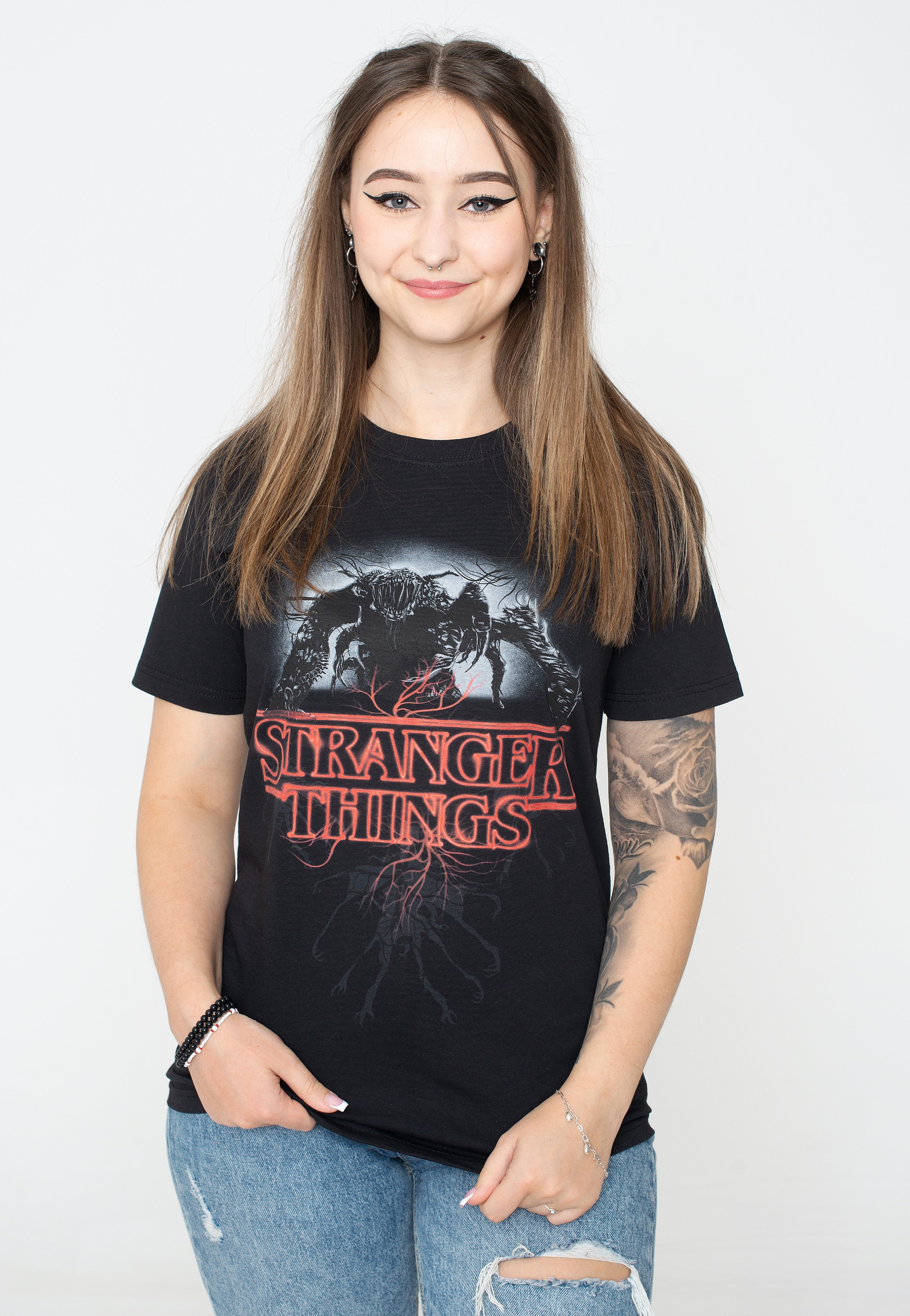 Stranger Things - Demo Glow - T-Shirt | Women-Image