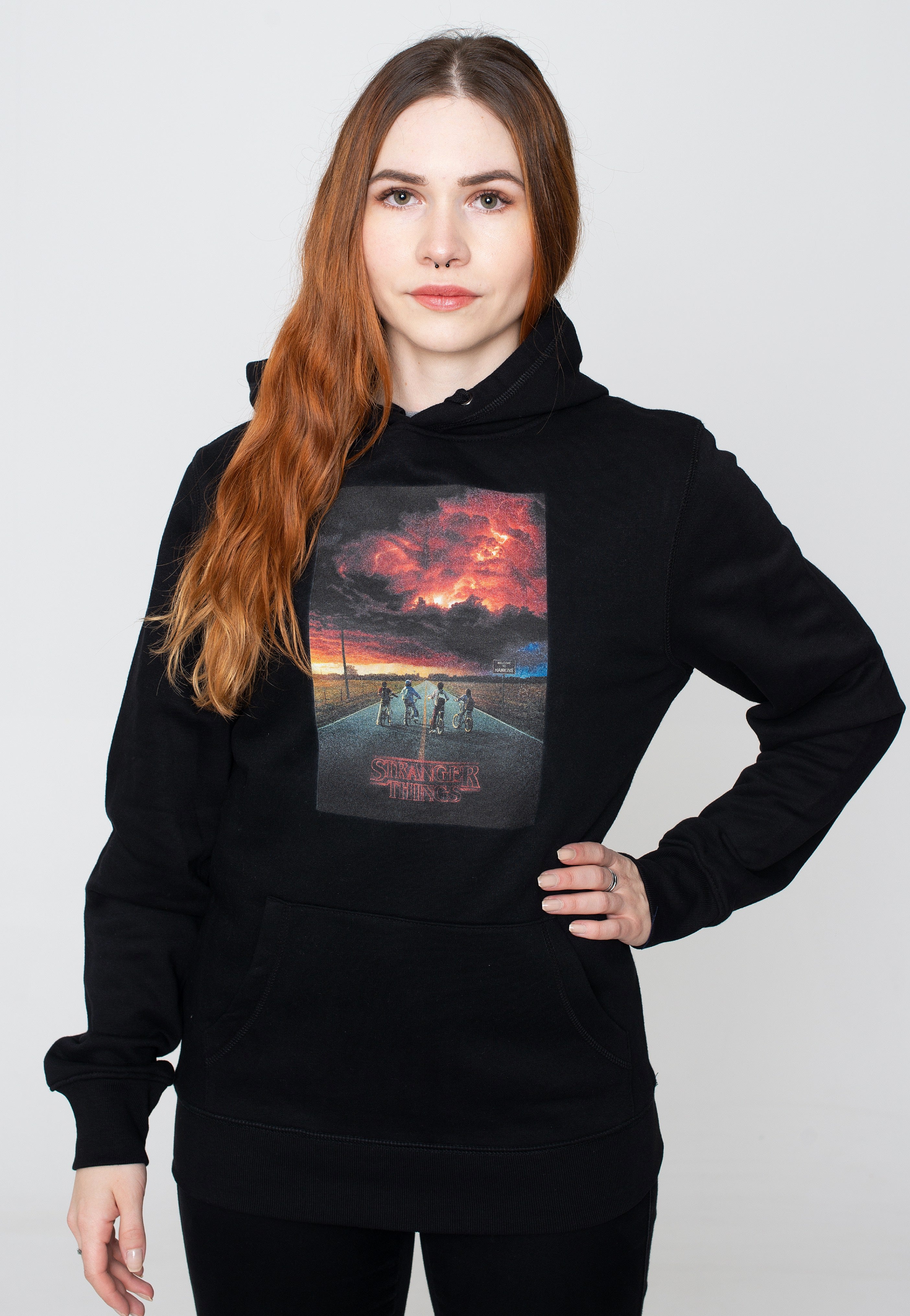 Stranger Things - Demogorgon Cloud Poster - Hoodie | Women-Image