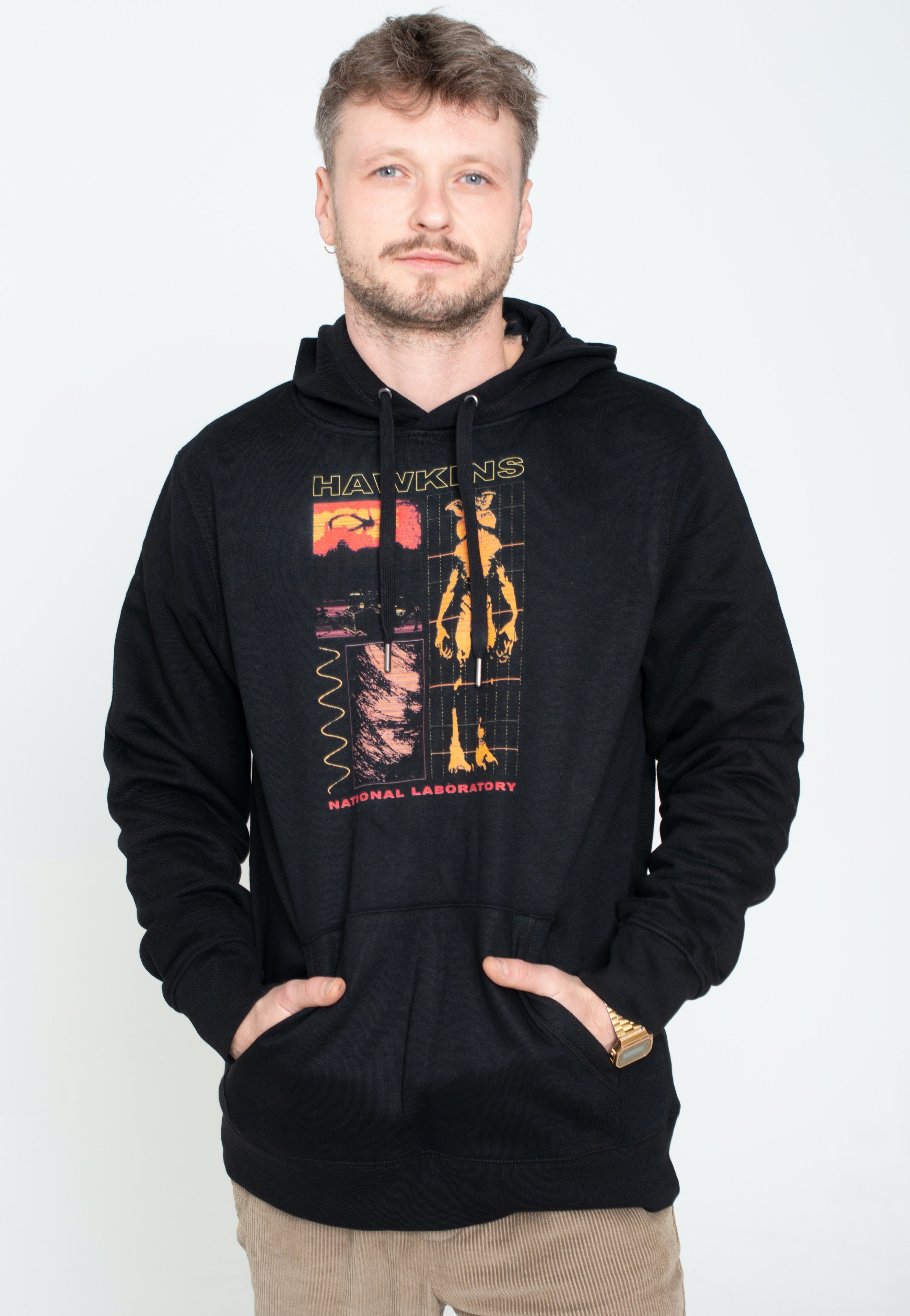 Stranger Things - Hawkins Lab - Hoodie | Men-Image