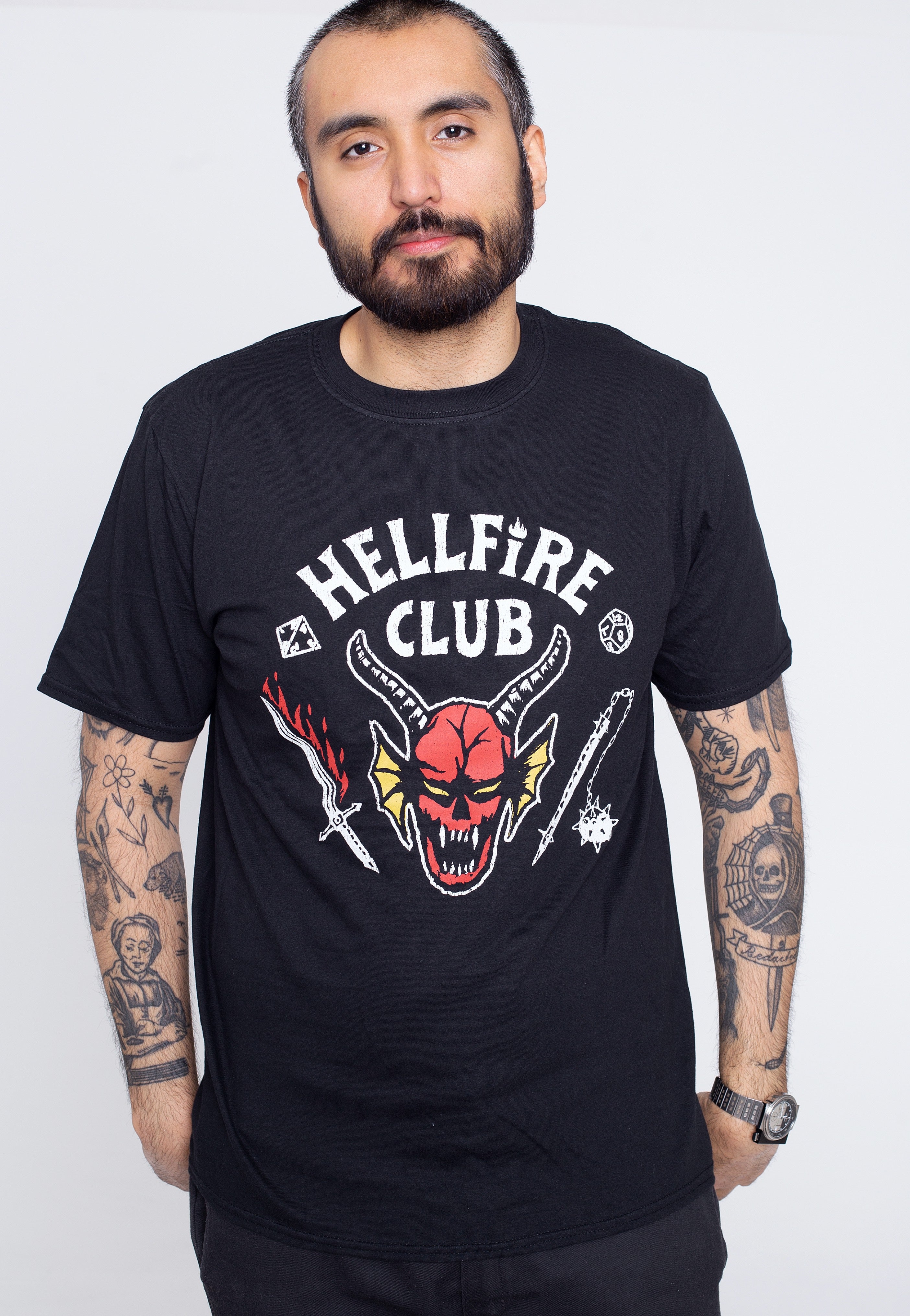 Stranger Things - Hellfire Club - T-Shirt | Men-Image