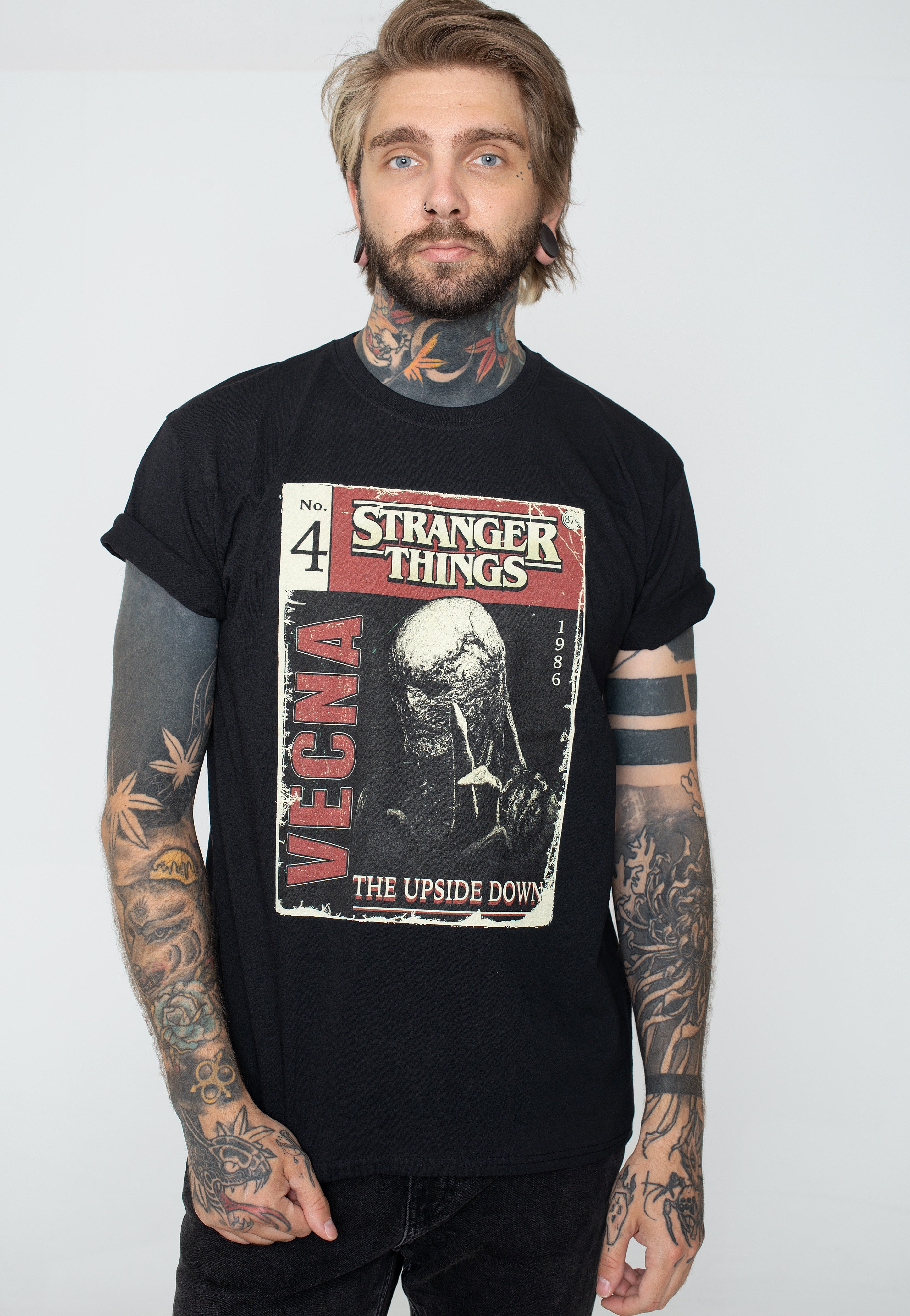 Stranger Things - VECNA Pulp Comic - T-Shirt | Men-Image