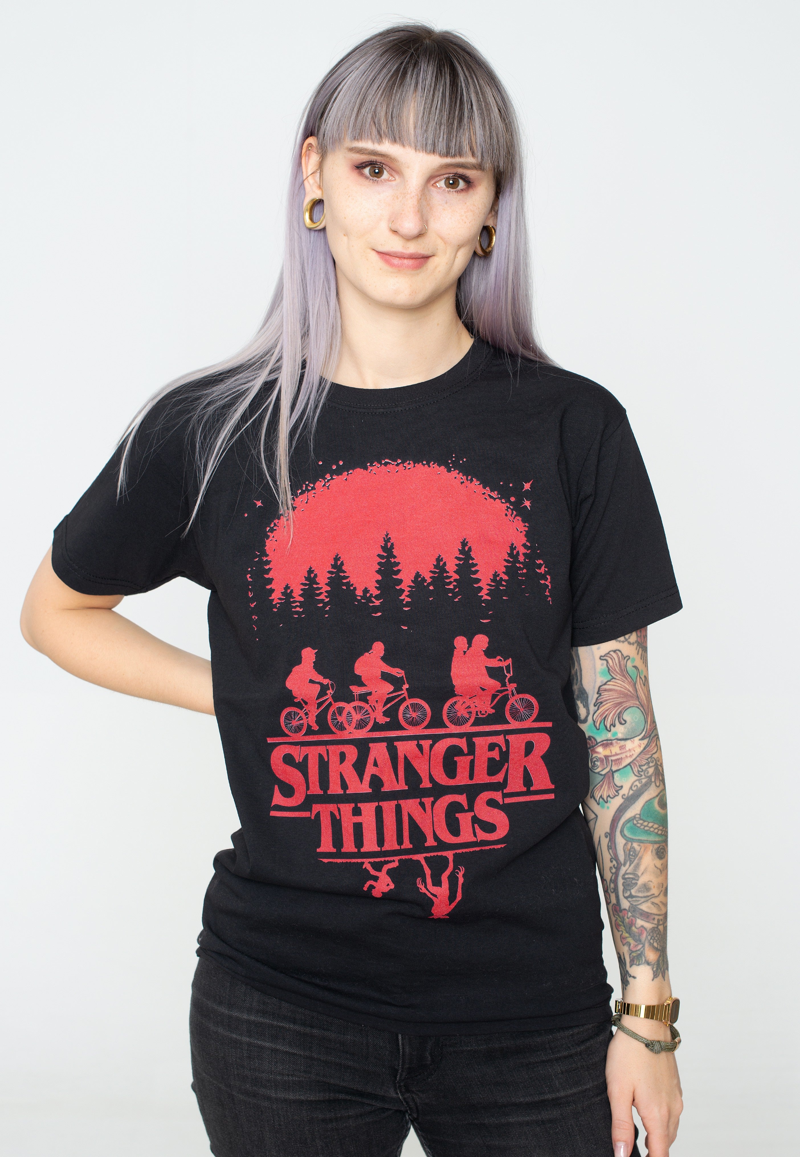 Stranger Things - Simple Poster - T-Shirt | Women-Image