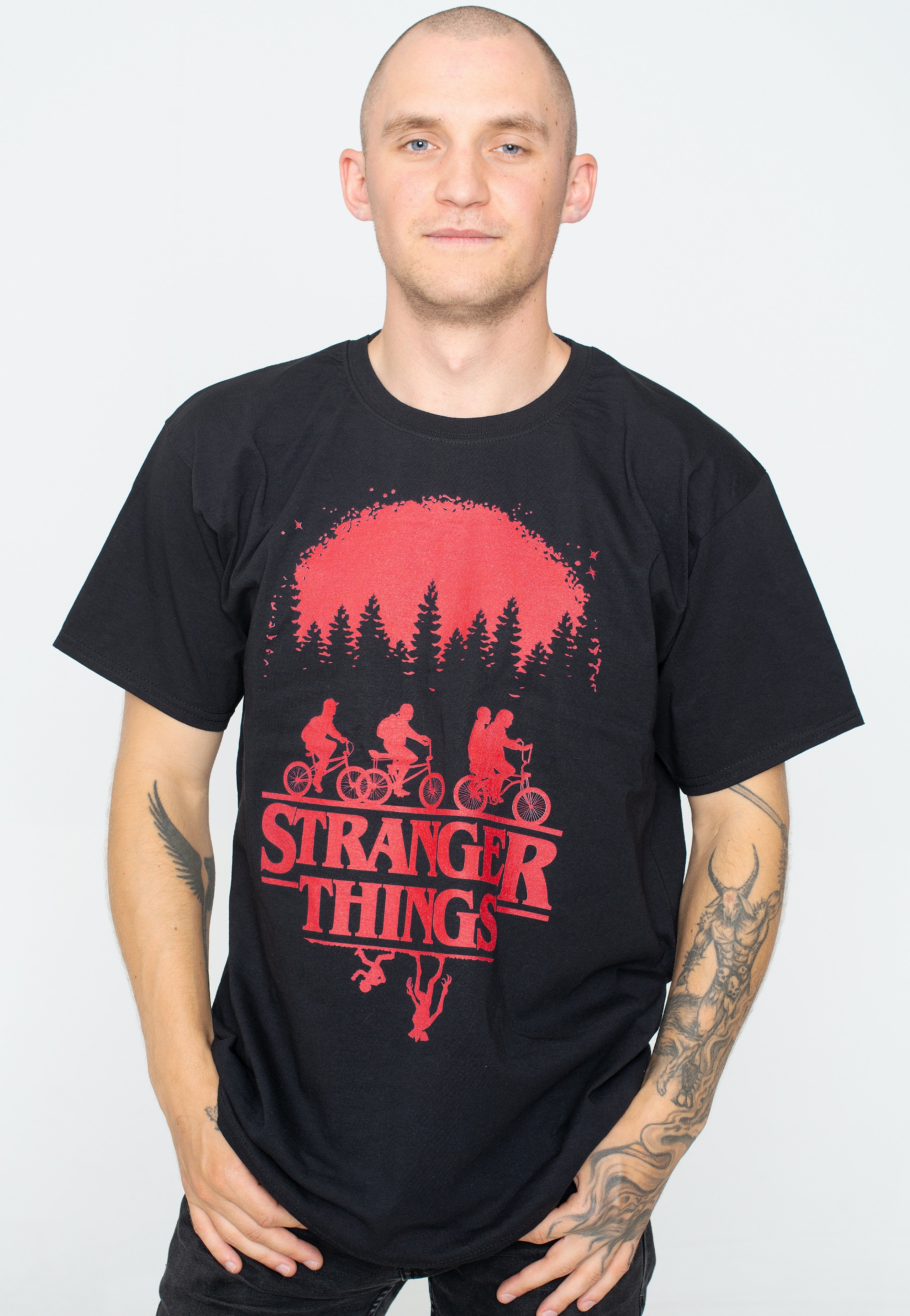 Stranger Things - Simple Poster - T-Shirt | Men-Image