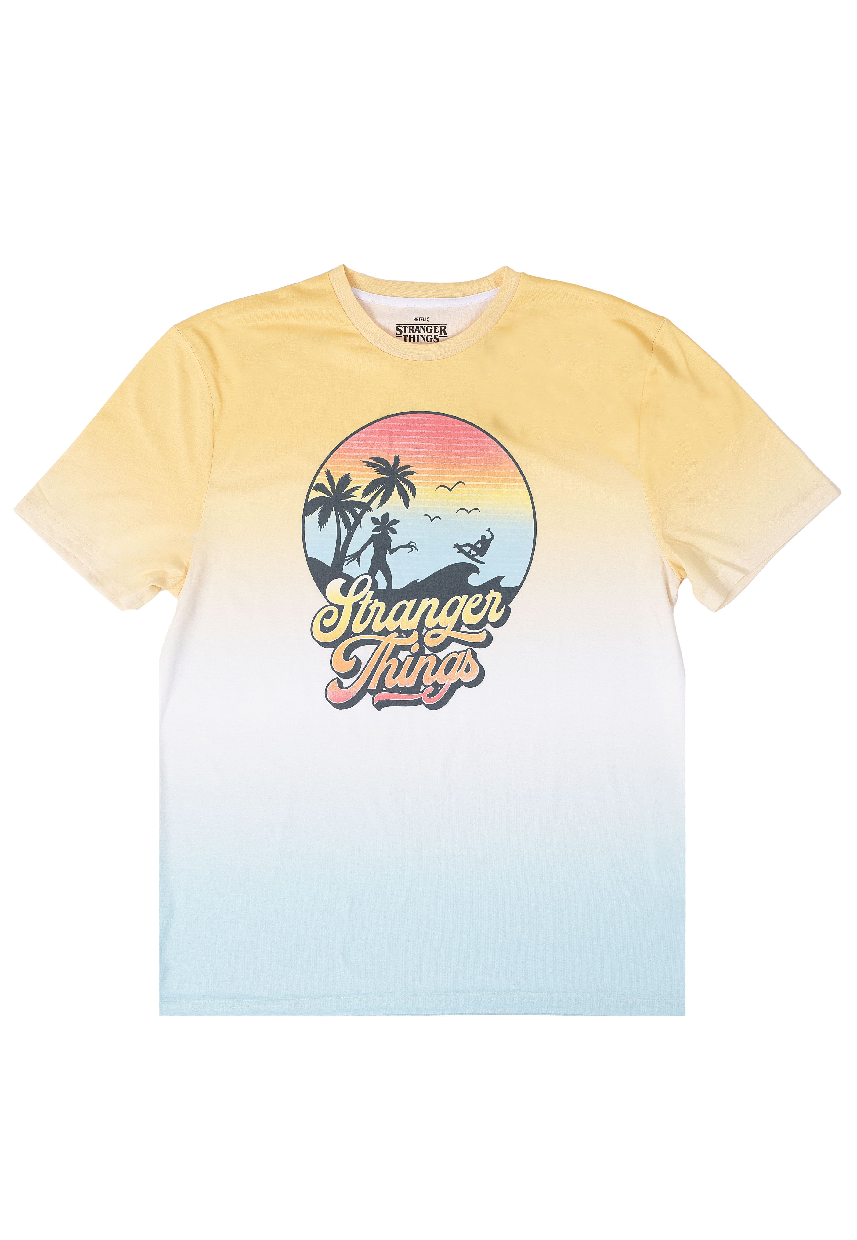 Stranger Things - Sunset Circle - T-Shirt | Neutral-Image