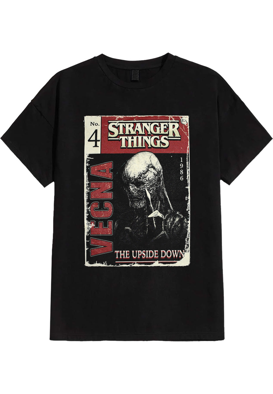 Stranger Things - VECNA Pulp Comic - T-Shirt | Neutral-Image