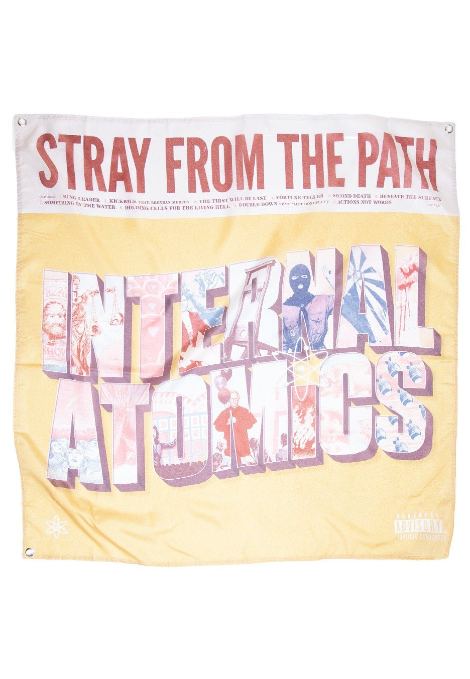 Stray From The Path - Internal Atomics Cover - Flag | Neutral-Image