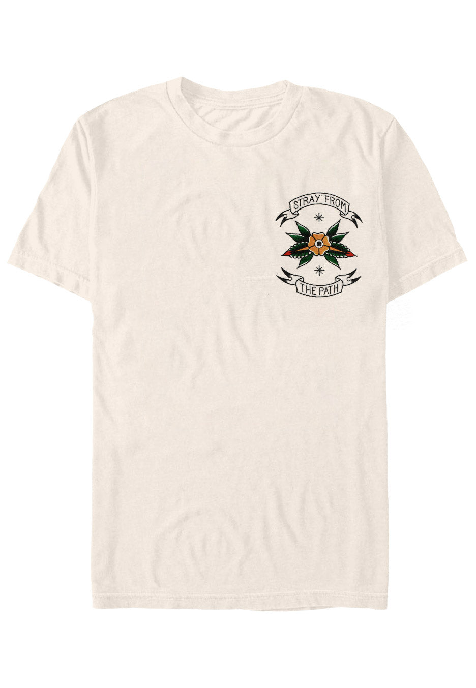 Stray From The Path - Tattoo Lighthouse Natural - T-Shirt | Neutral-Image