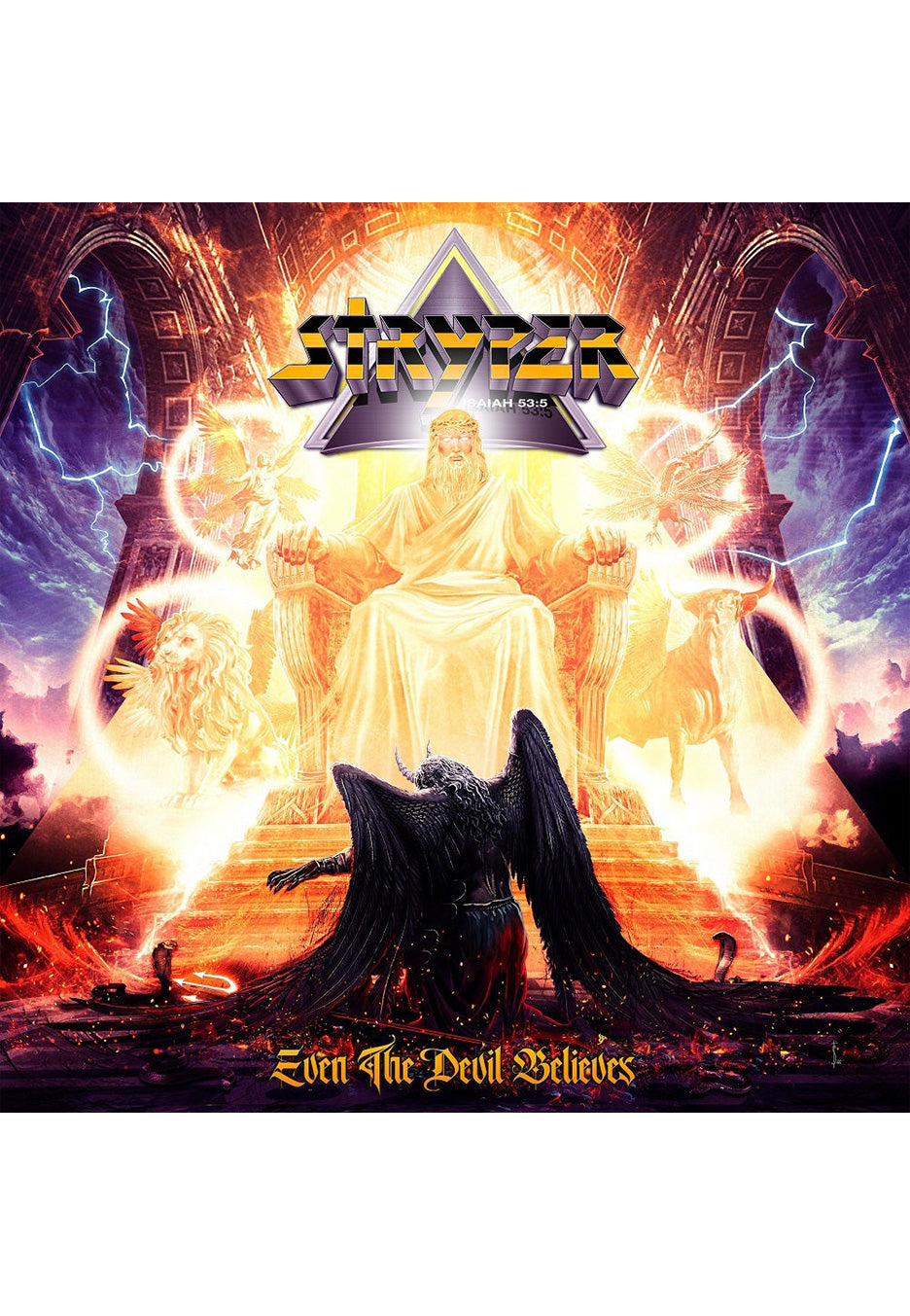 Stryper - Even The Devil Clear Blue - Colored Vinyl | Neutral-Image